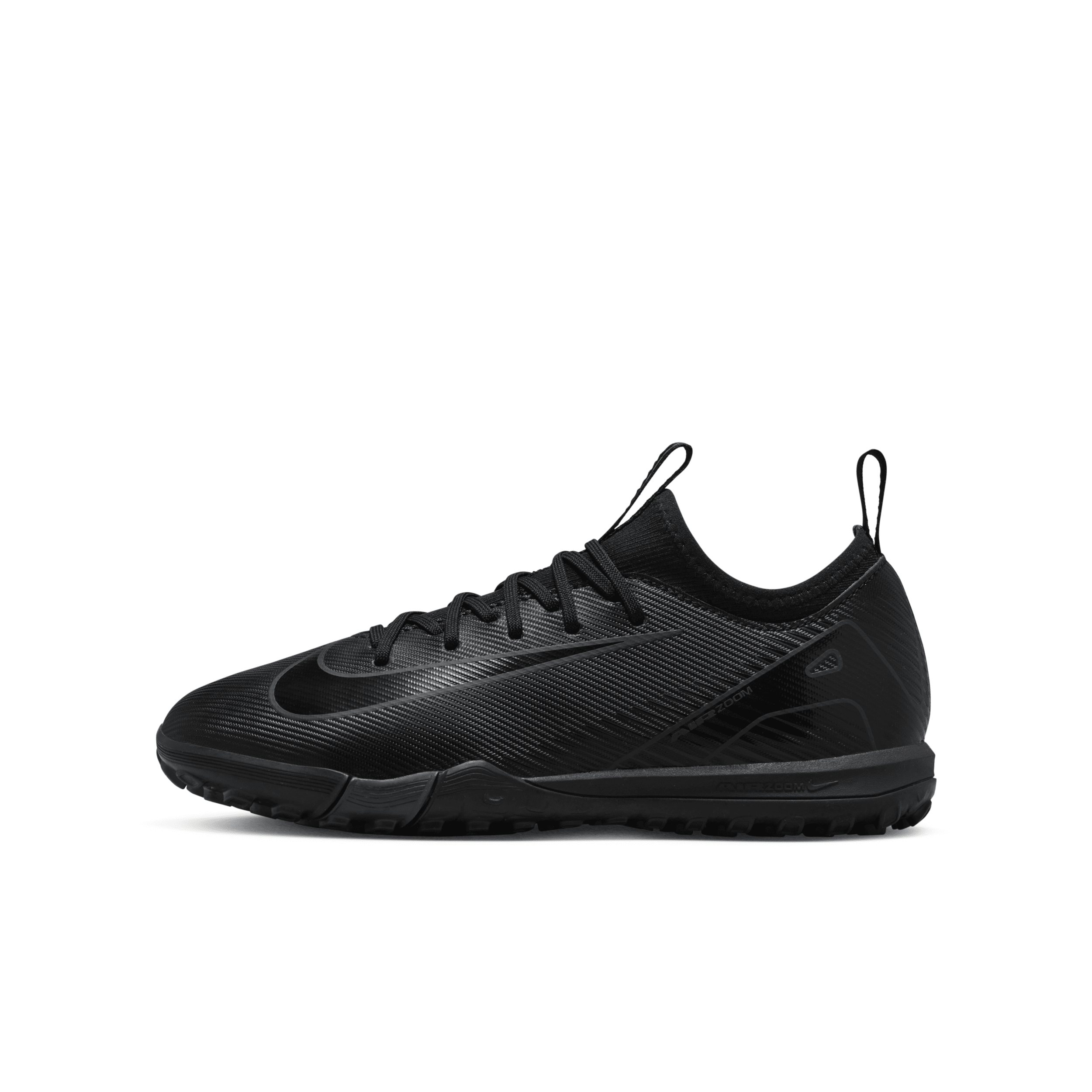 Nike Jr. Mercurial Vapor 16 Academy Little/big Kids' Tf Low-top Soccer Shoes In Black