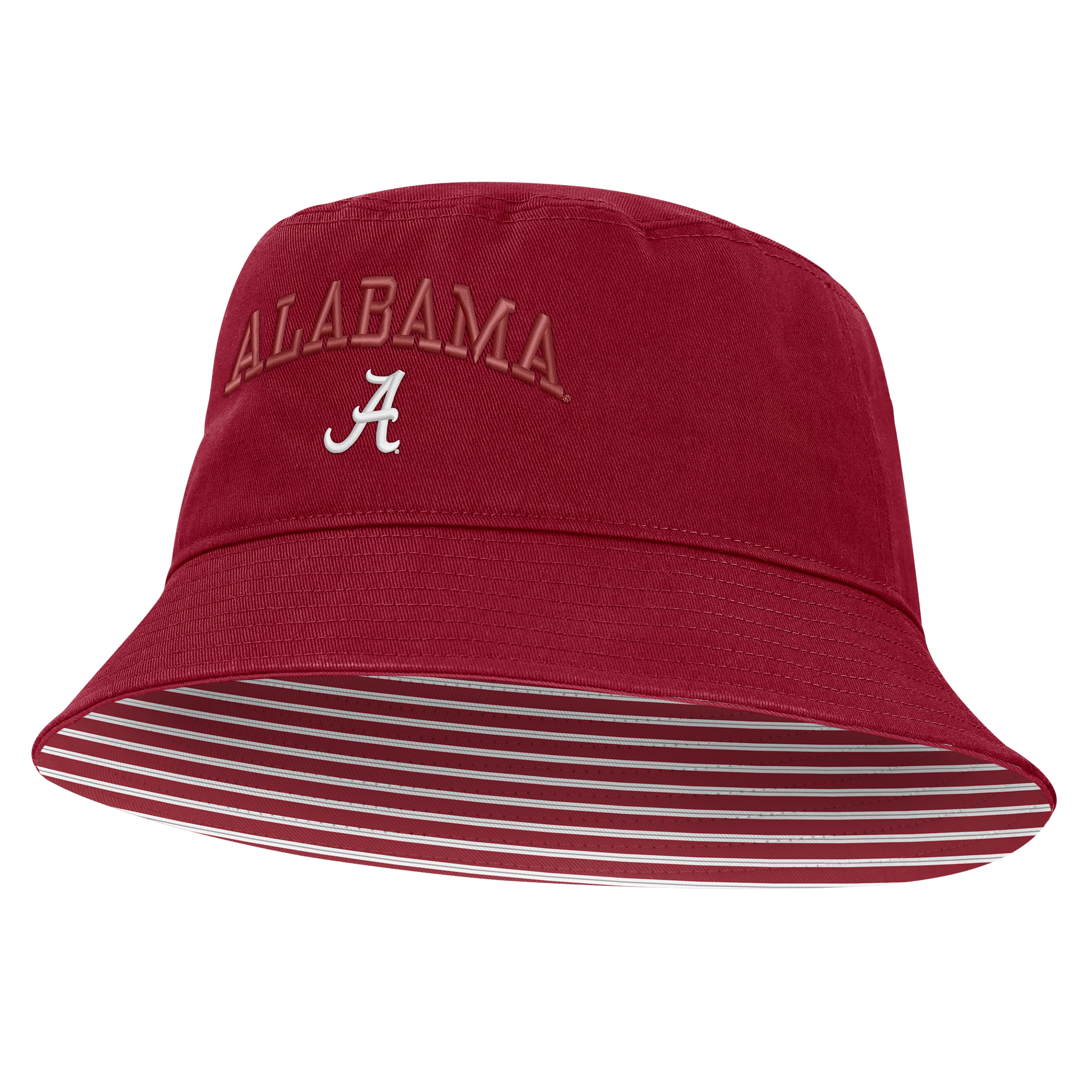 Men's and Women's Nike Crimson Alabama Crimson Tide Primetime Apex Bucket Hat - Crimson