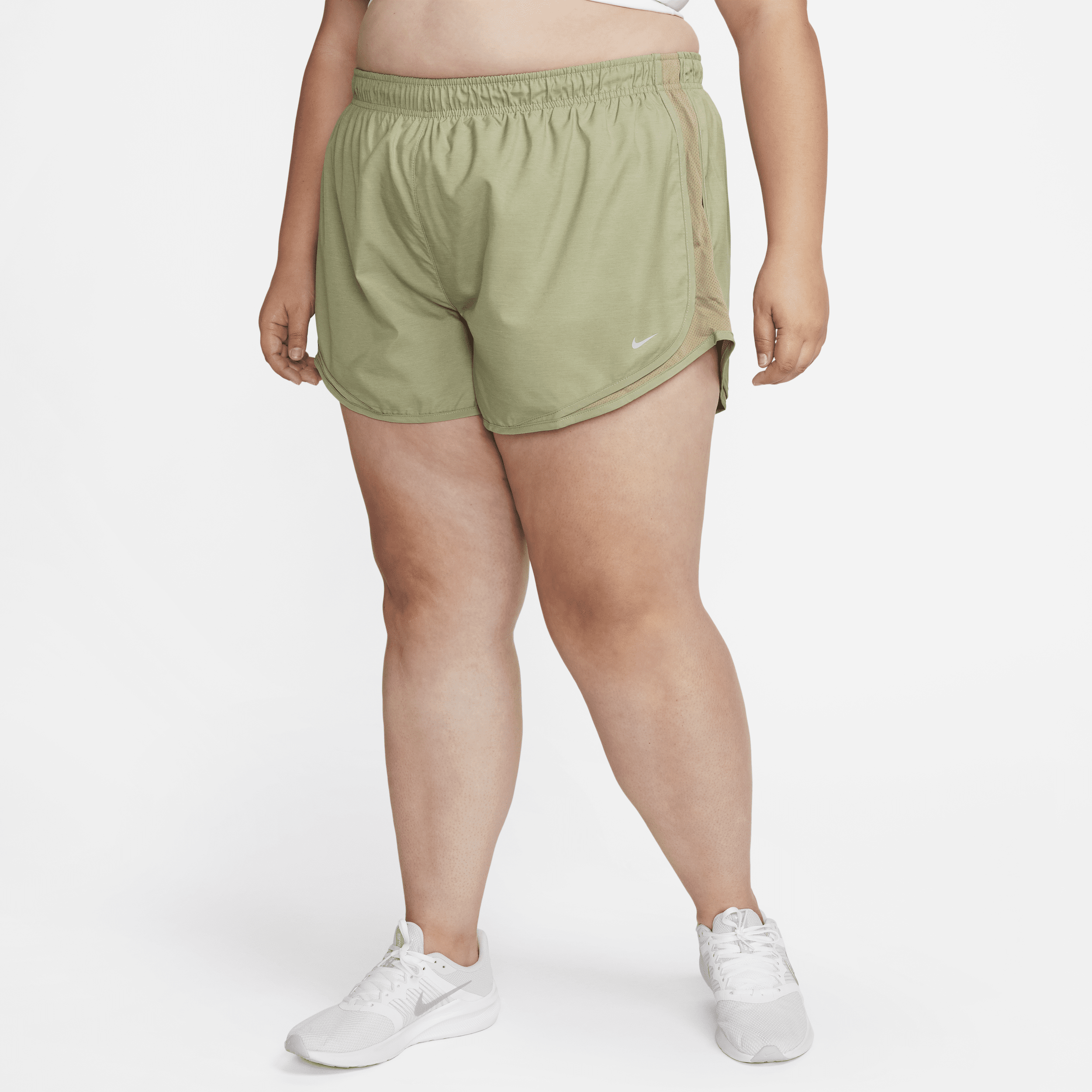 Nike Women's Tempo Running Shorts (plus Size) In Green