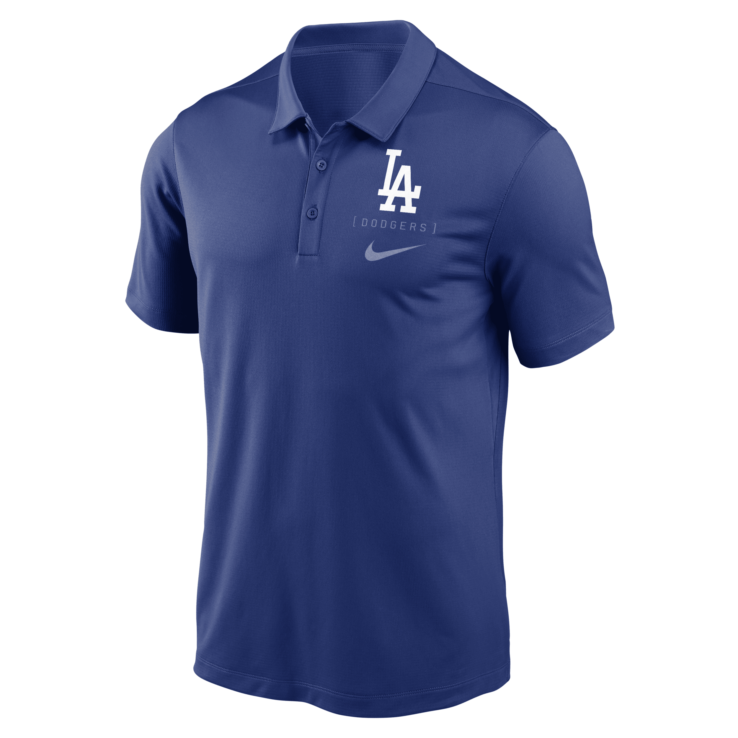 Shop Nike Los Angeles Dodgers Franchise Logo  Men's Dri-fit Mlb Polo In Blue