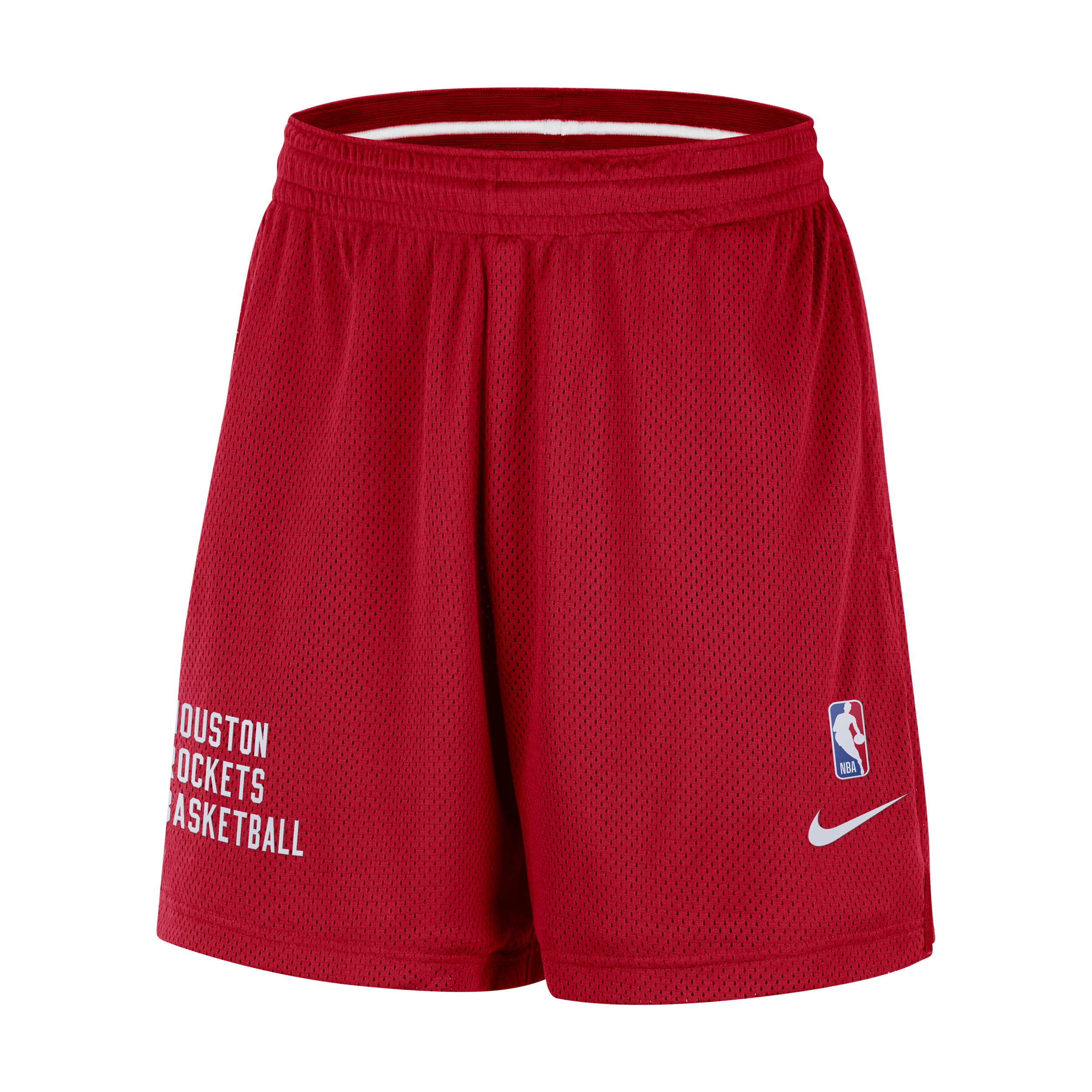 Nike Houston Rockets  Men's Nba Mesh Shorts In Red