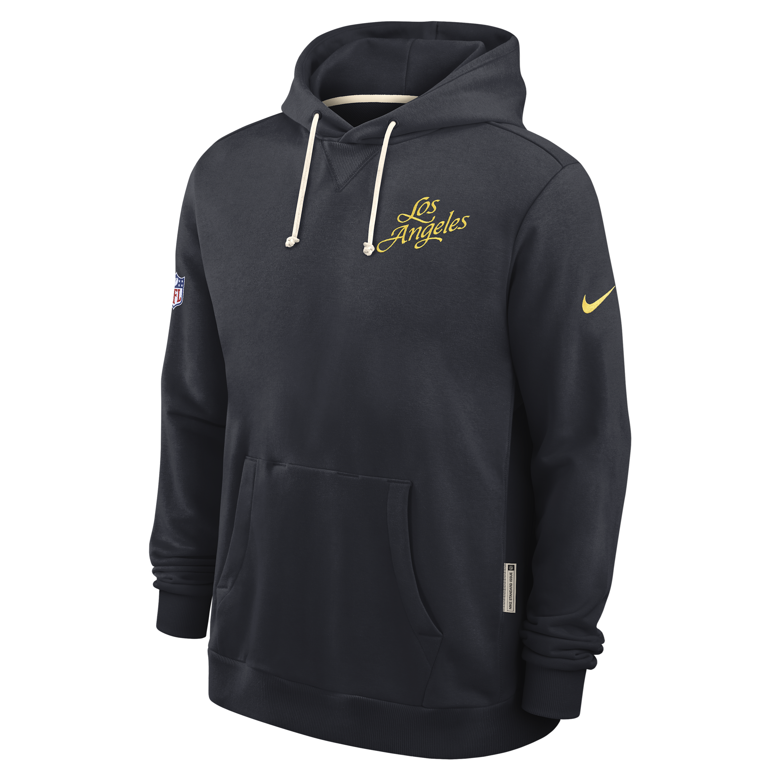Nike Los Angeles Rams Rivalries Collection Sideline  Men's Dri-fit Nfl Pullover Hoodie In Blue