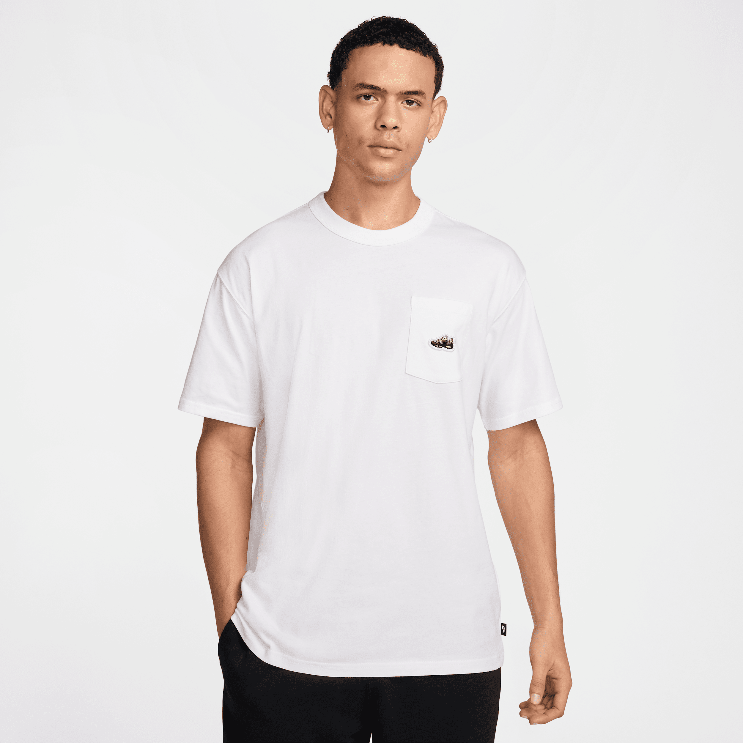 Nike Men's  Sportswear Max90 T-shirt In White