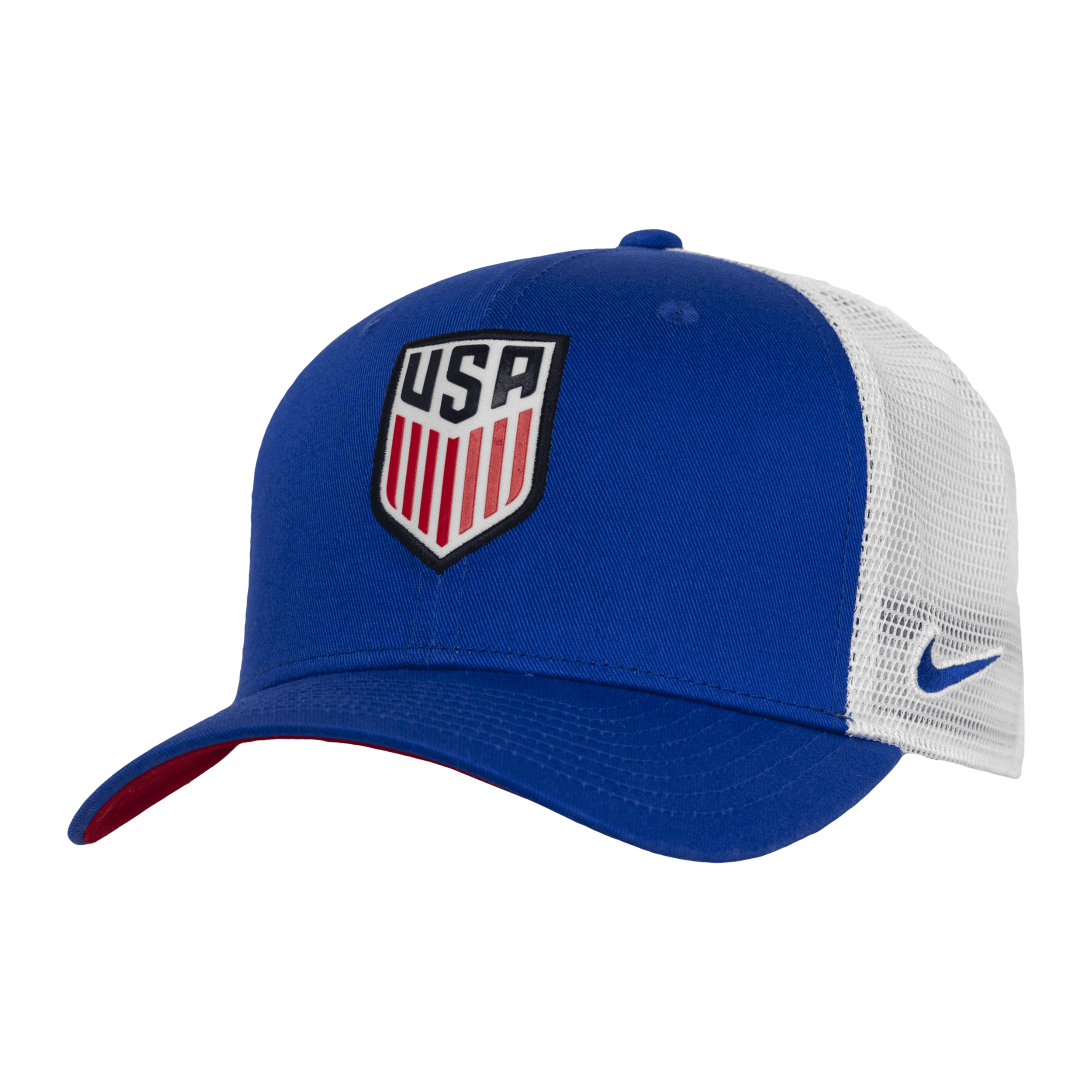 Shop Nike Usmnt Classic99  Unisex Soccer Trucker Cap In Blue