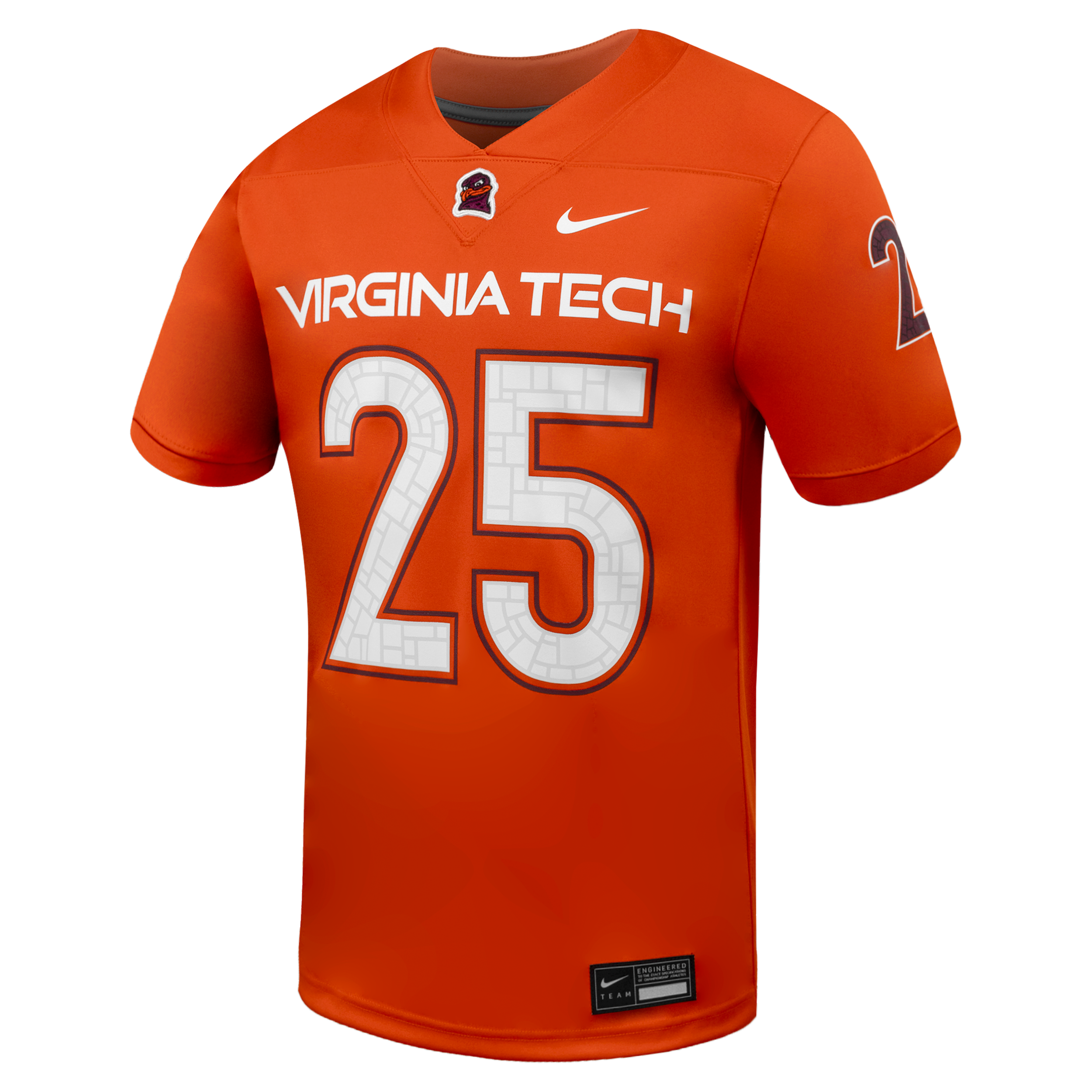 Virginia Tech Nike Men's College Untouchable Game Jersey in Orange | P31811J479VATH-UOR