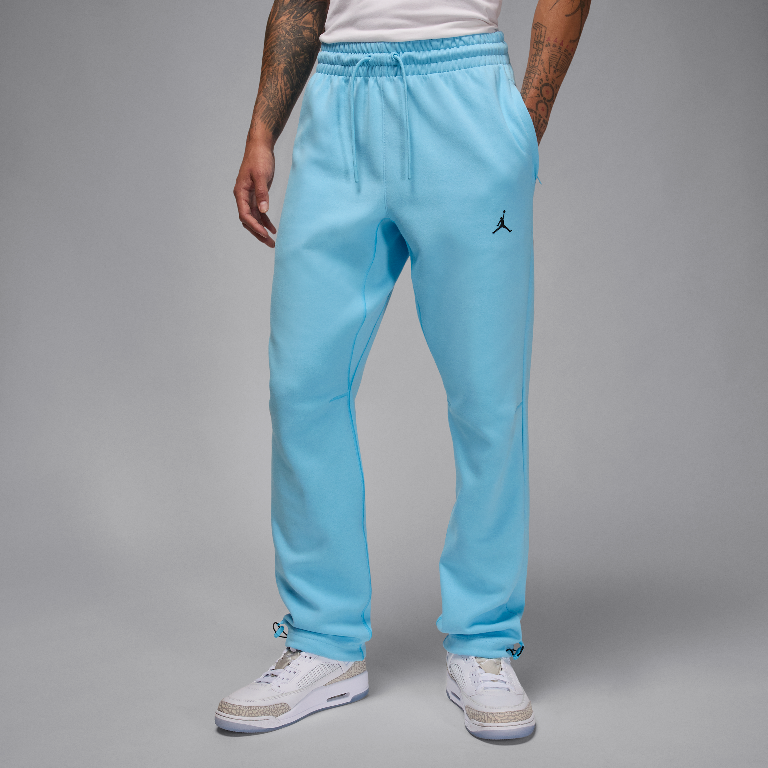 Jordan Men's  Sport Hoop Fleece Dri-fit Pants In Blue