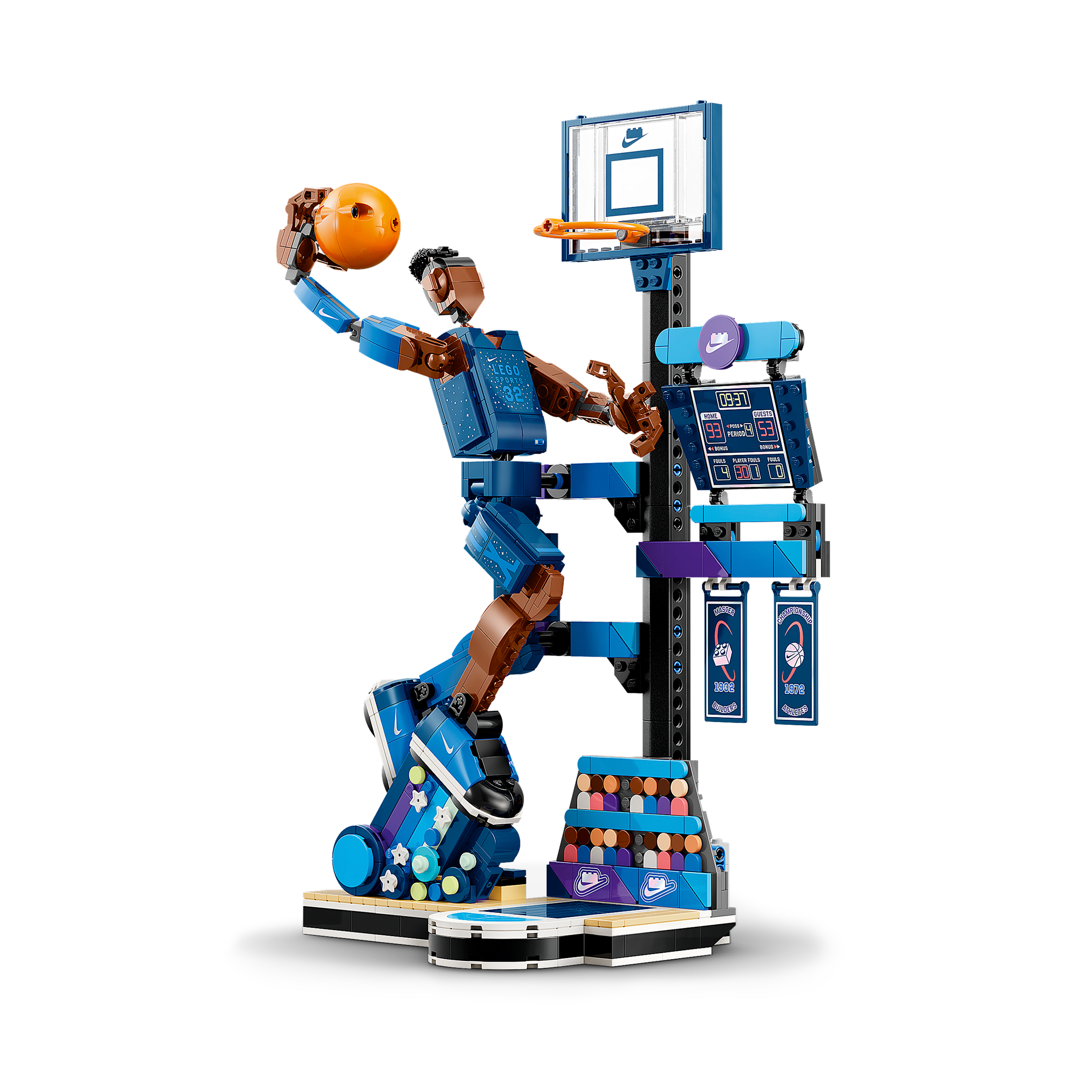 Nike Unisex Slam Dunk X Legoâ® Set Building Kit In Blue