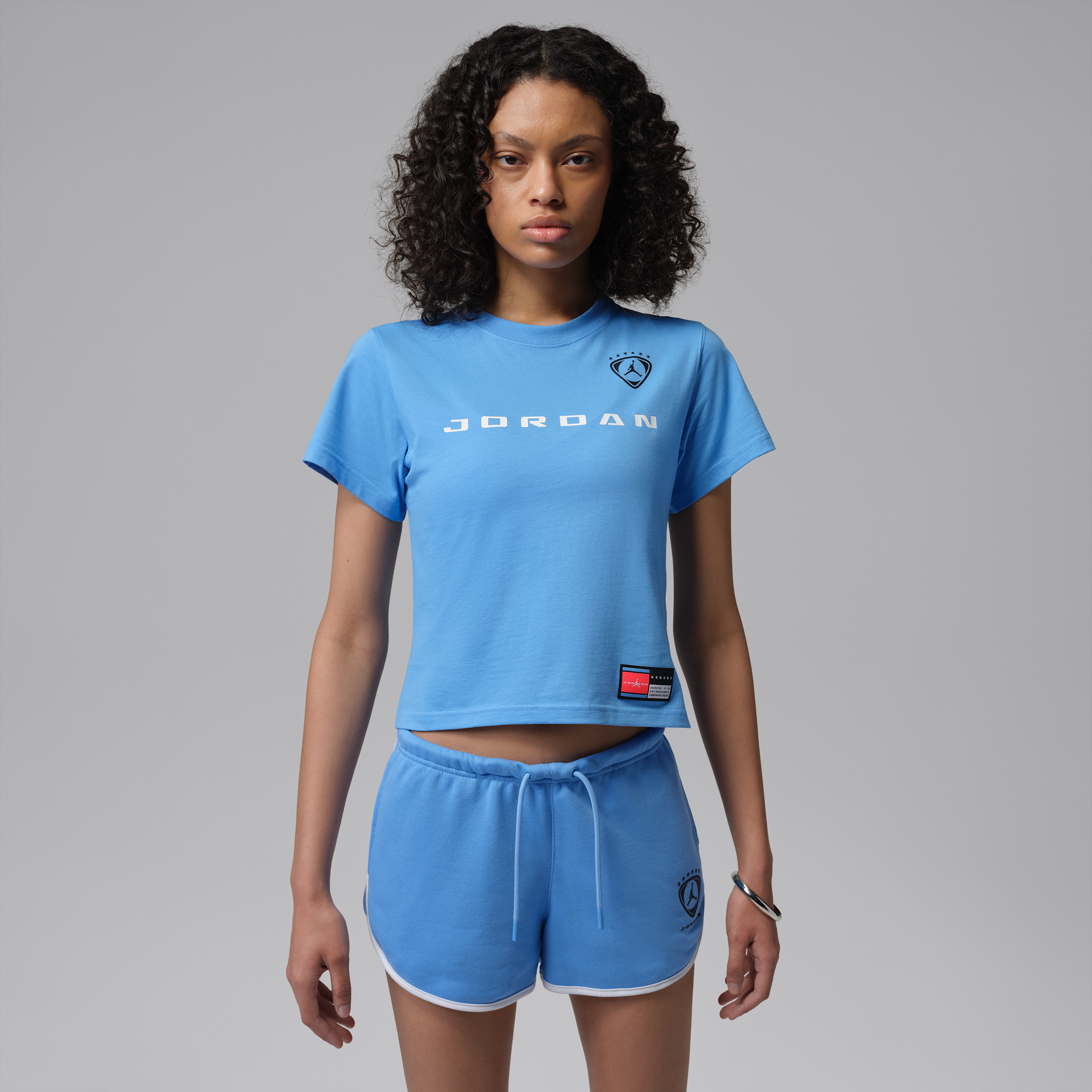 Women's Jordan Brooklyn Graphic T-Shirt in Blue | IR8803-412