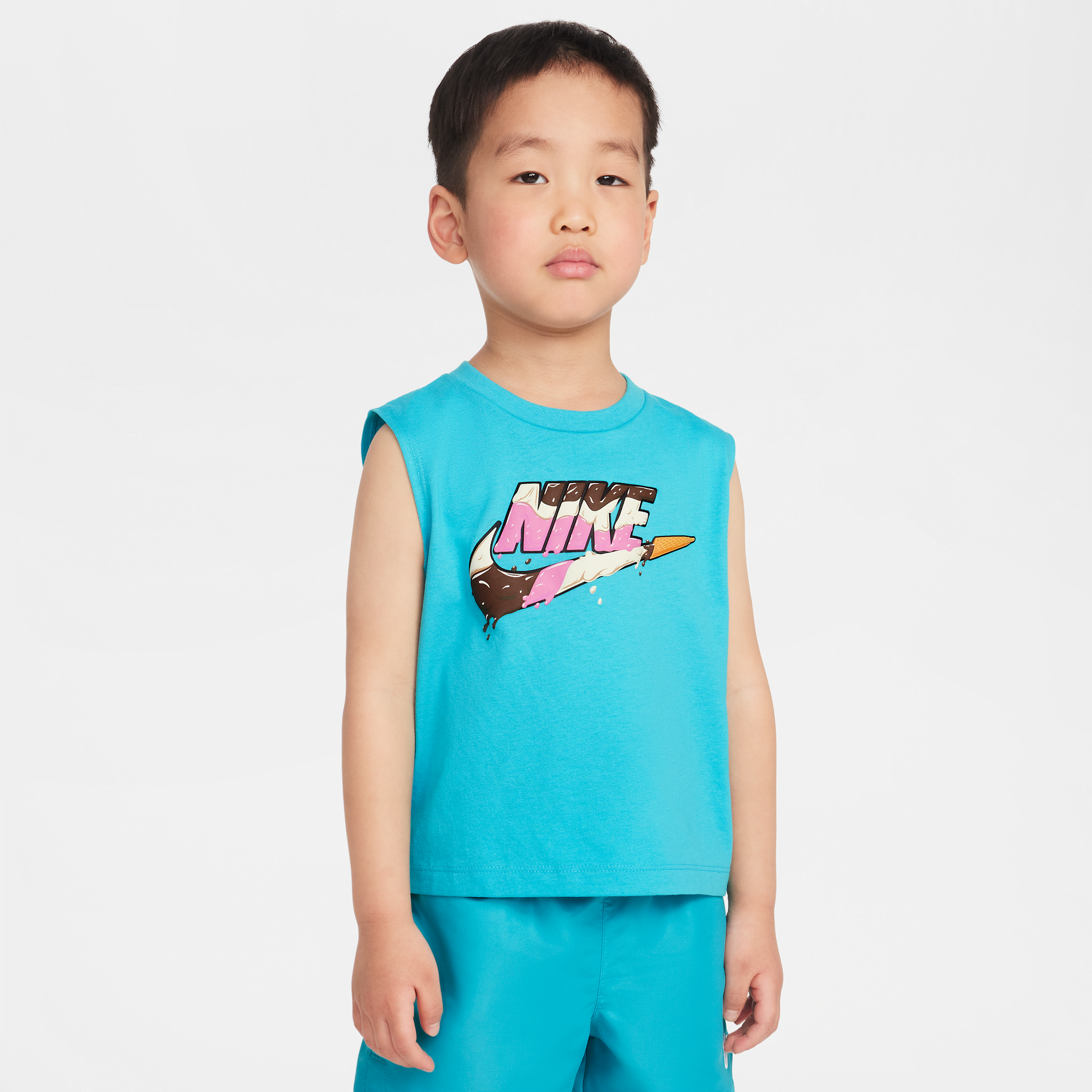 Nike Toddler Futura Ice Cream Tank Top In Green
