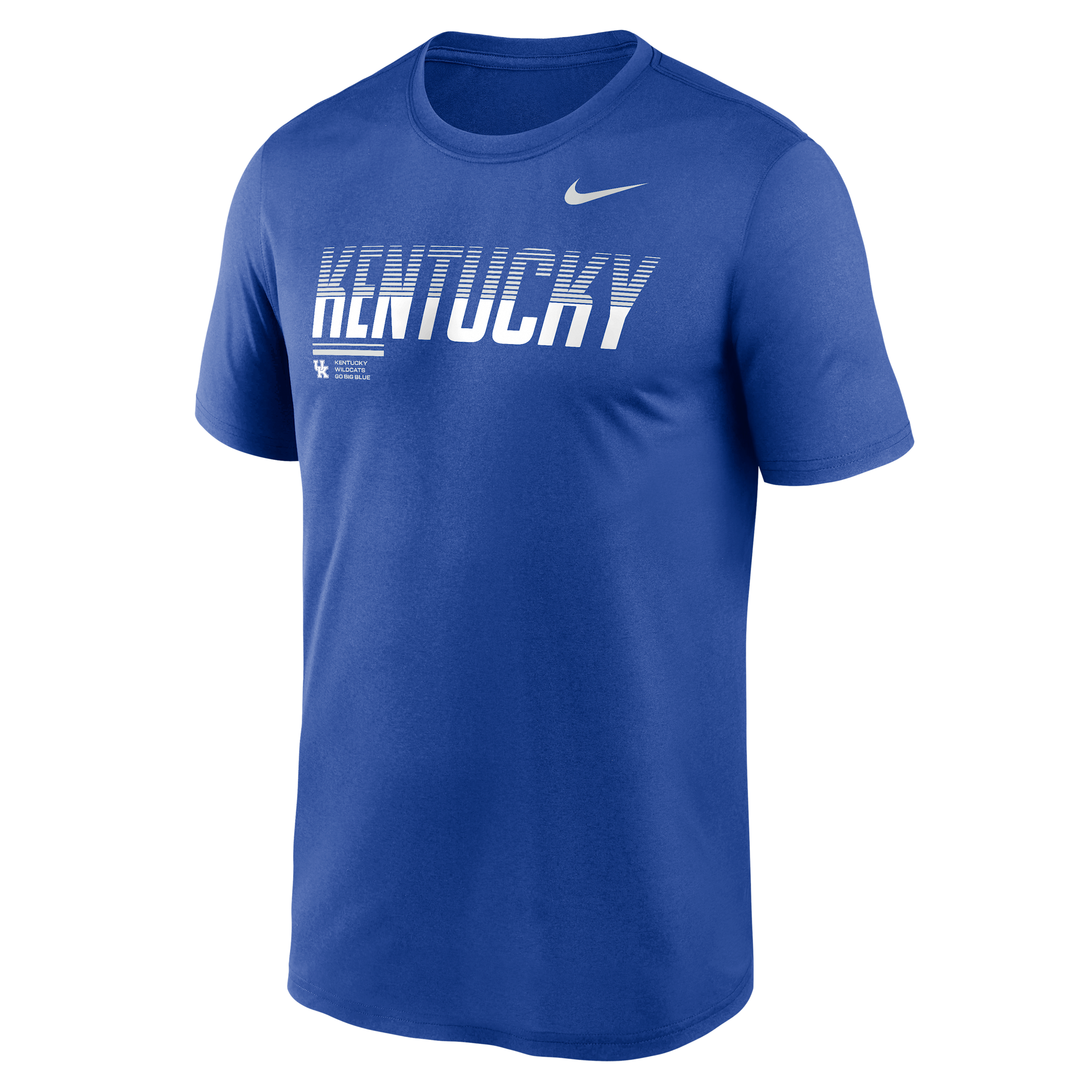 Nike Men's Kentucky Wildcats Game Royal Dri-Fit Legend Gradient T-Shirt, Medium, Blue