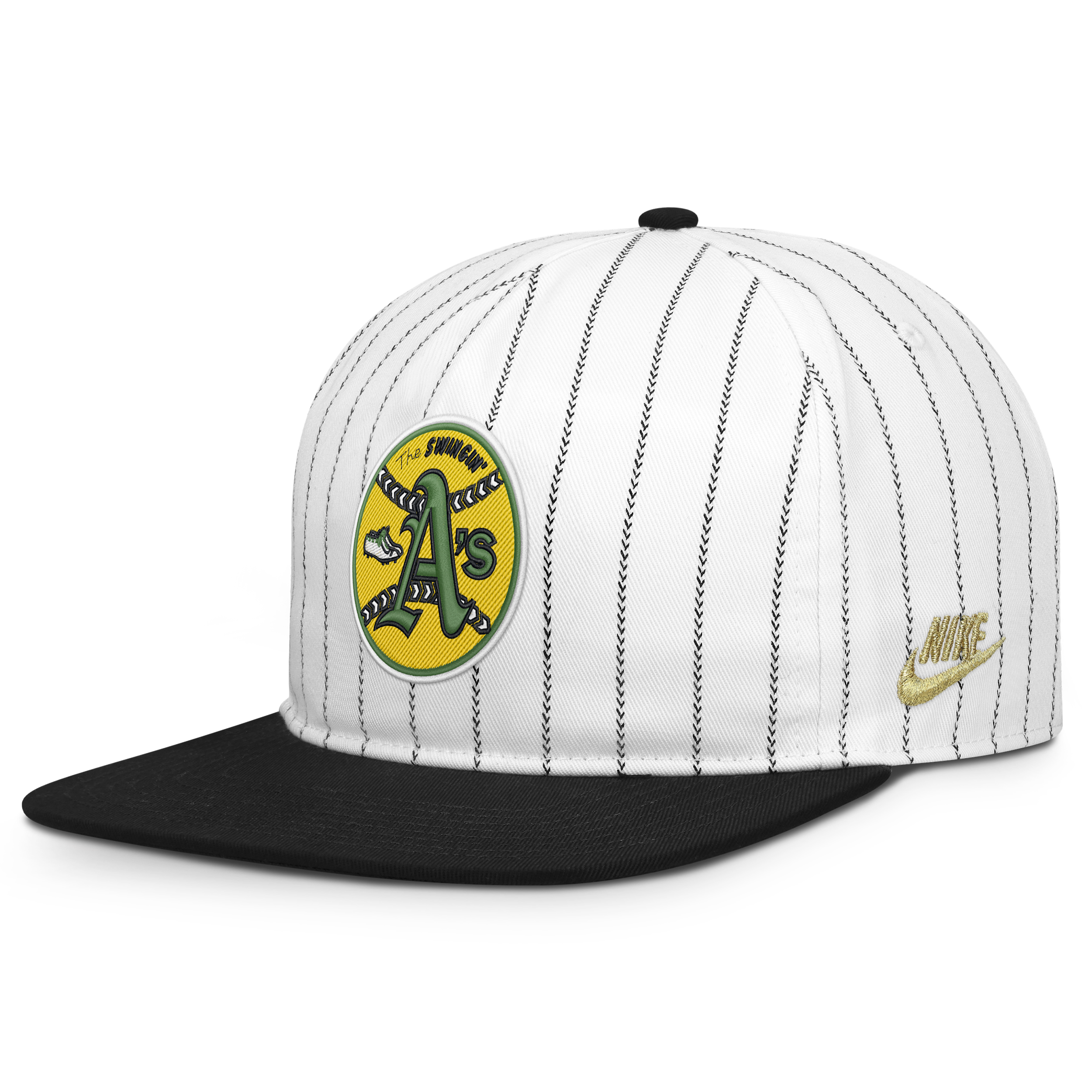 Oakland Athletics Pro Nike Men’s MLB Adjustable Hat in White | NB57064NK73-JFJ