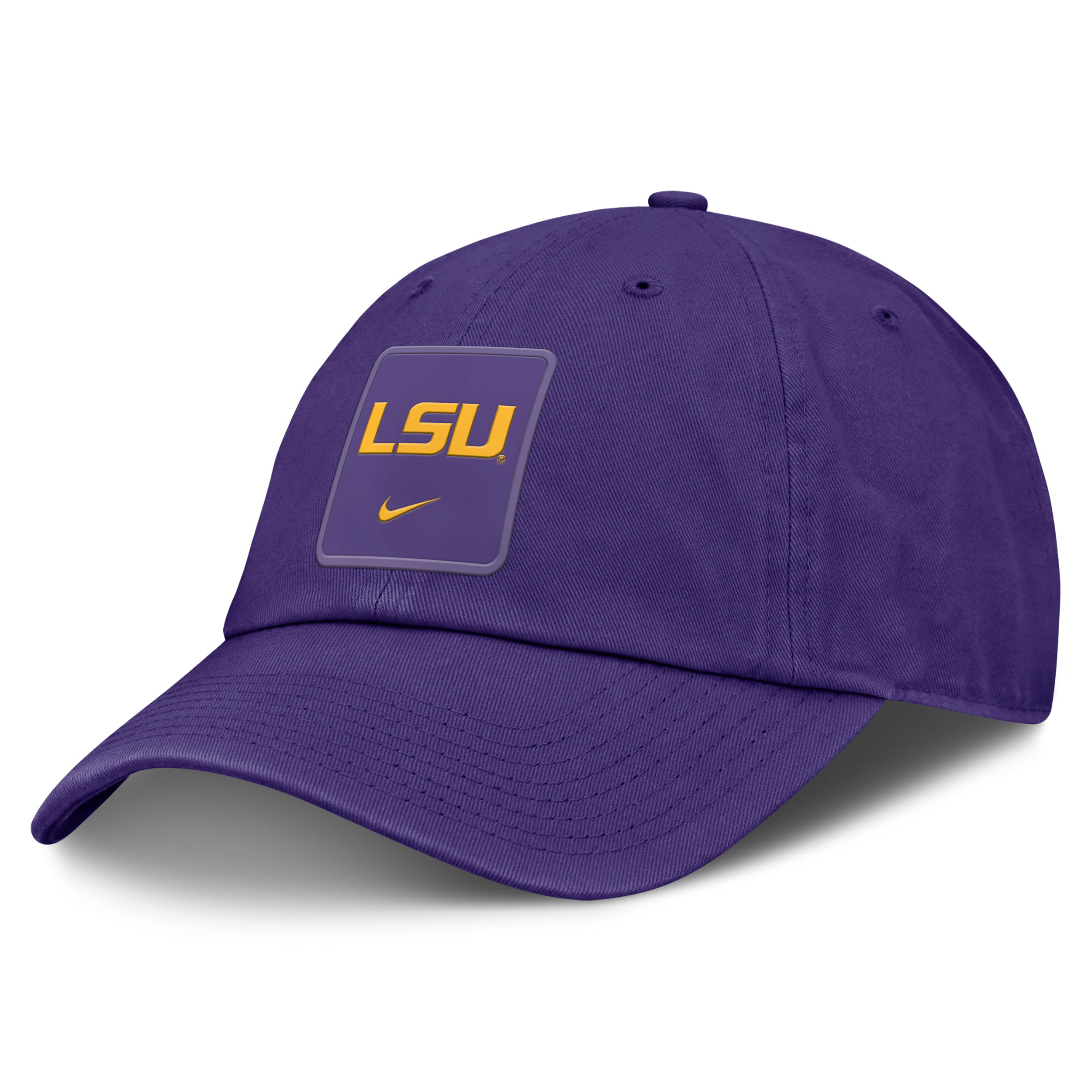 LSU Sideline Gameday Club Nike Men's College Adjustable Hat in Purple | NC0151LLSN-9TV