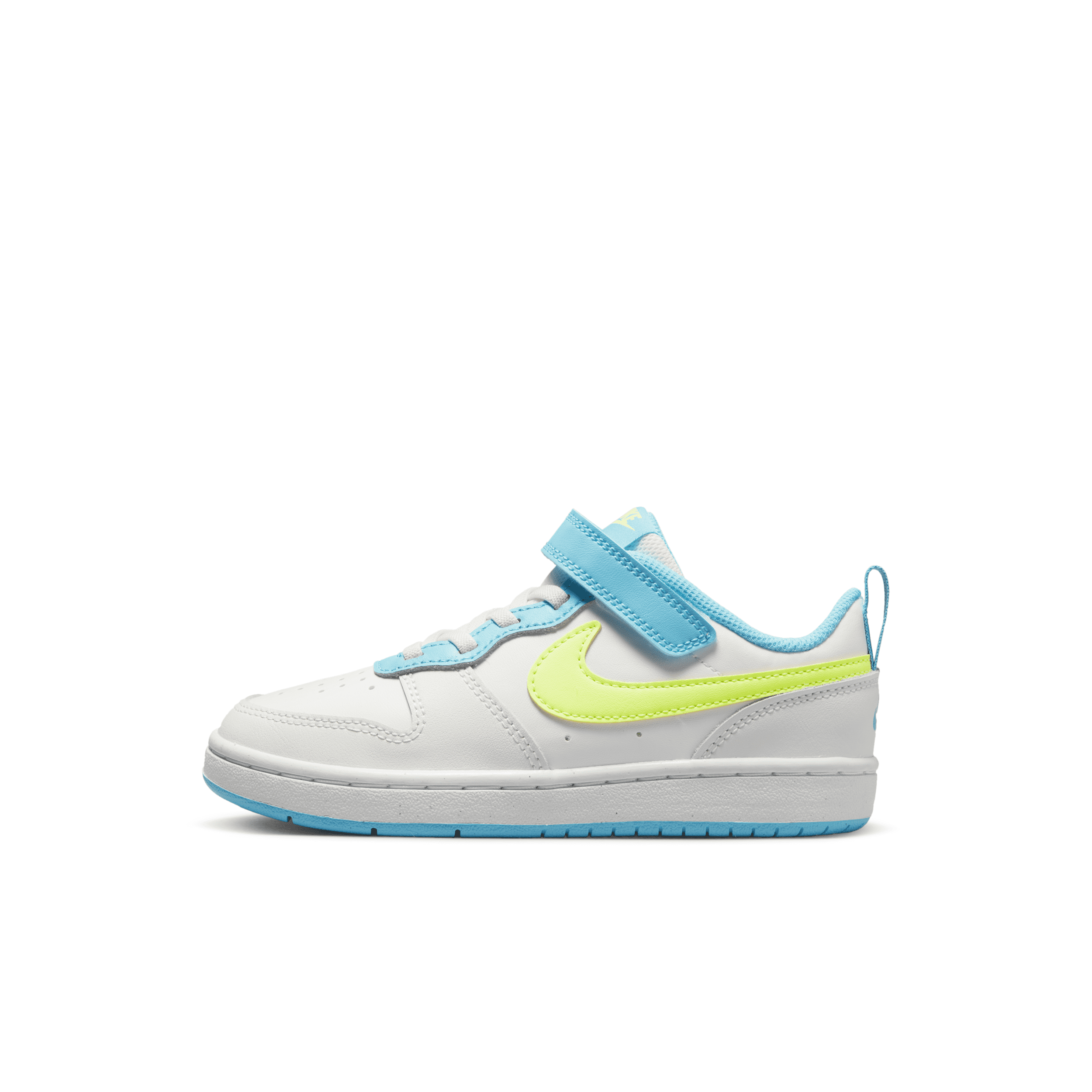 Nike Court Borough Low 2 Little Kids' Shoes In White