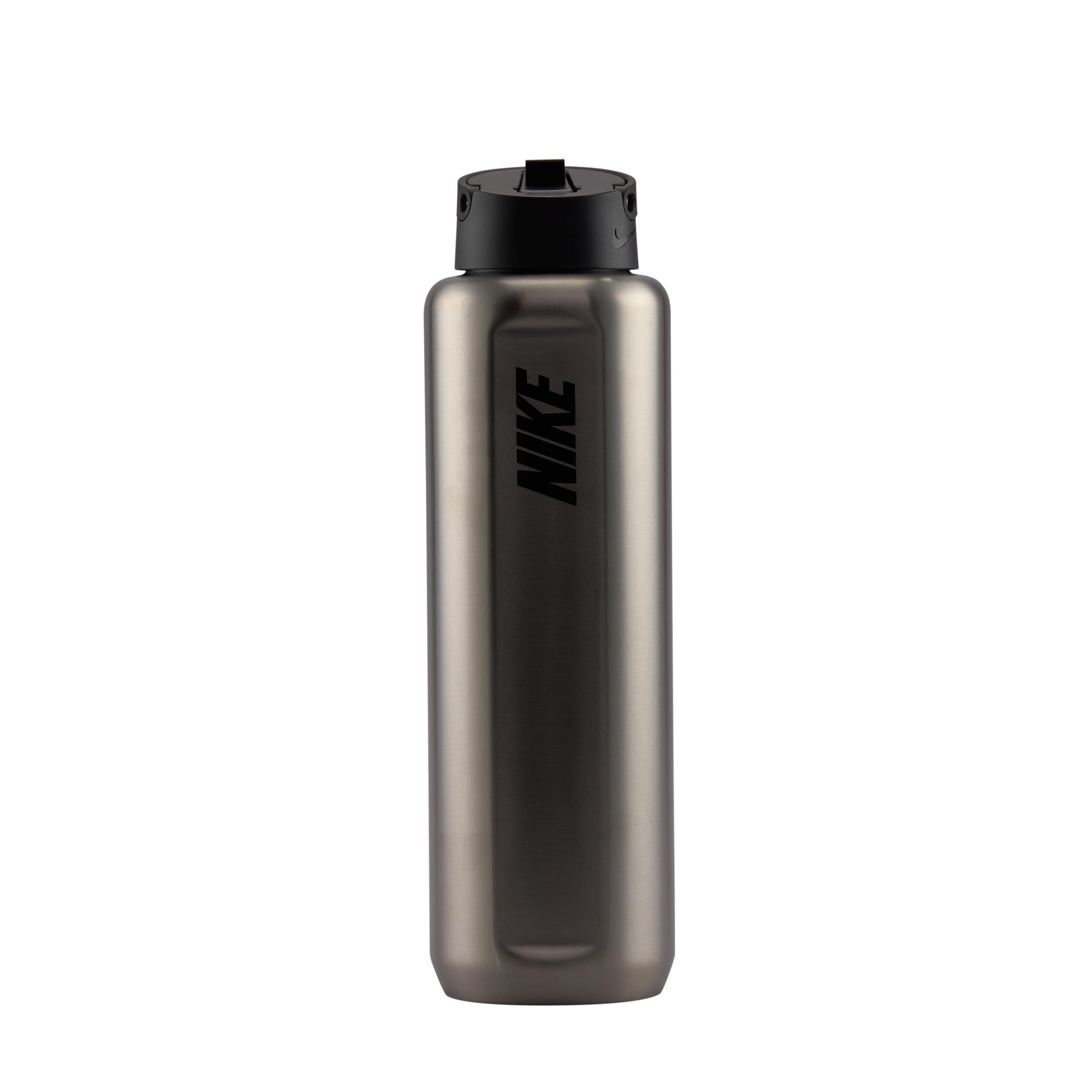 Nike Recharge Stainless Steel Straw Bottle (32 Oz) In Gray