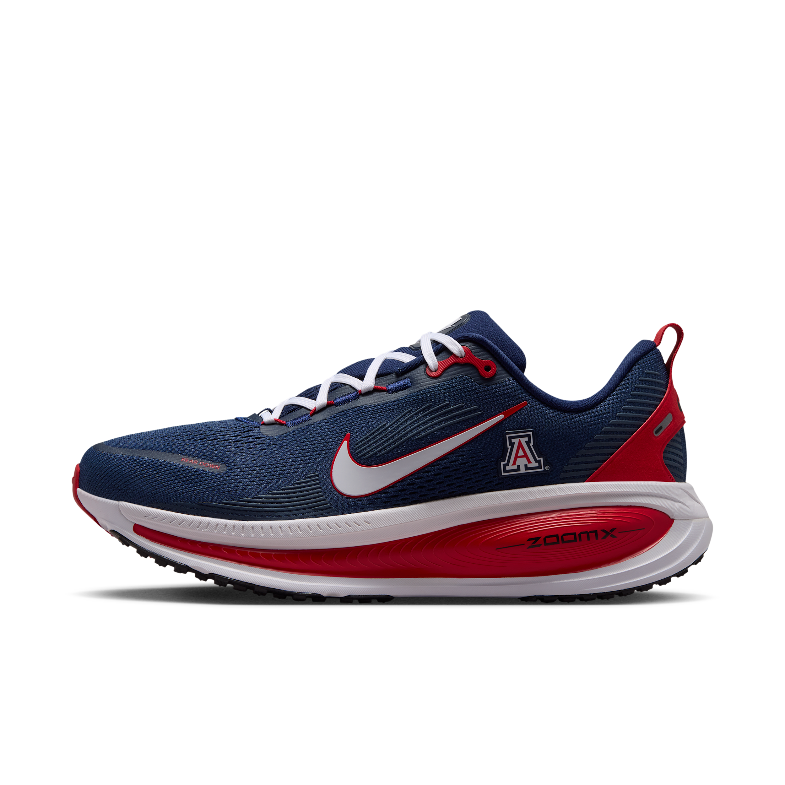 Nike Men's Vomero 18 Arizona Running Shoes, Size 11.5, College Navy/White/Unvrsty Red