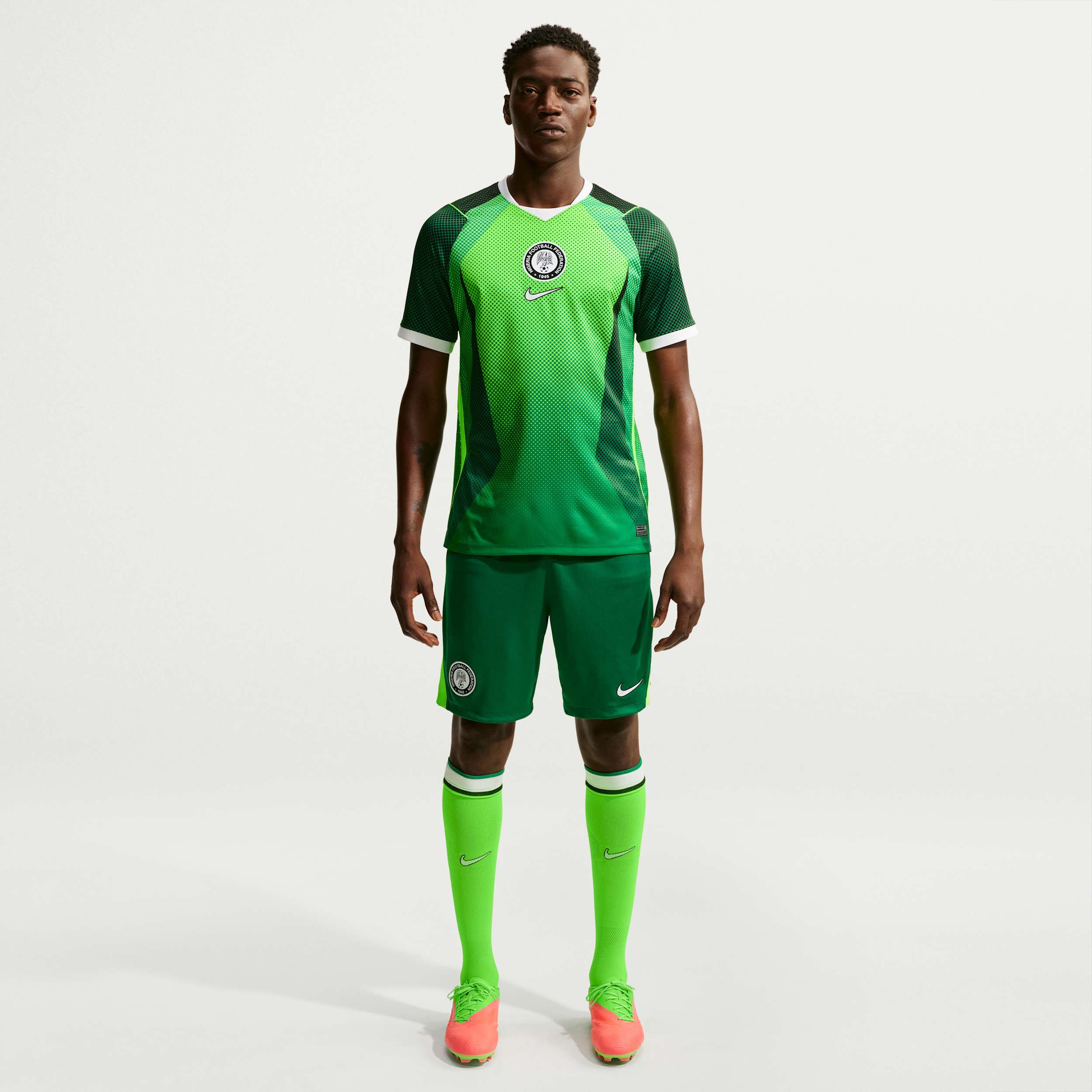 Nigeria 2026 Stadium Home Nike Men's Dri-FIT Soccer Replica Shorts in Green | IH0790-302
