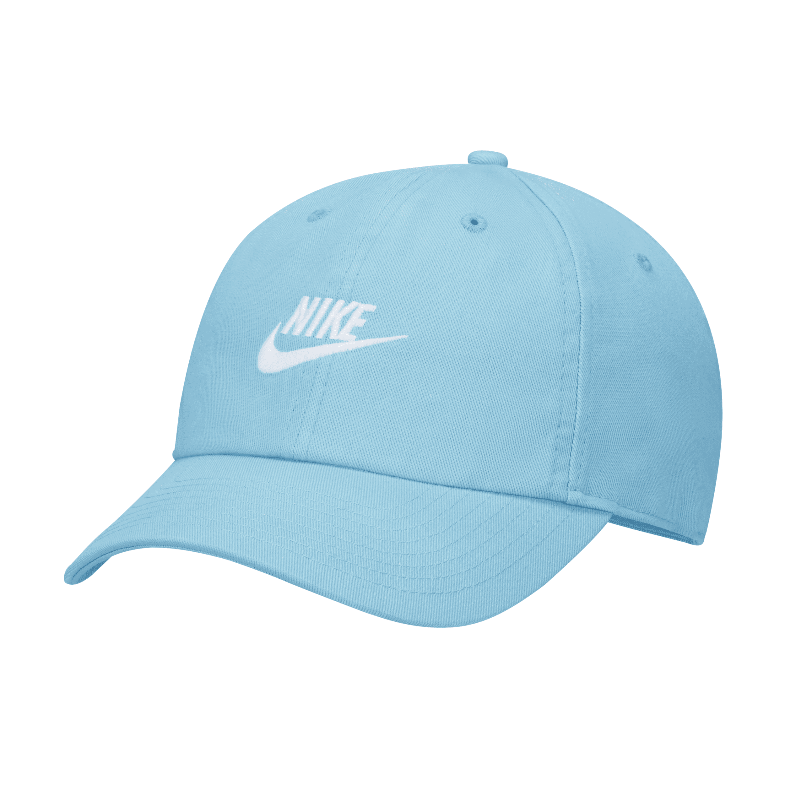 Nike Unisex  Sportswear Heritage86 Futura Washed Hat In Blue