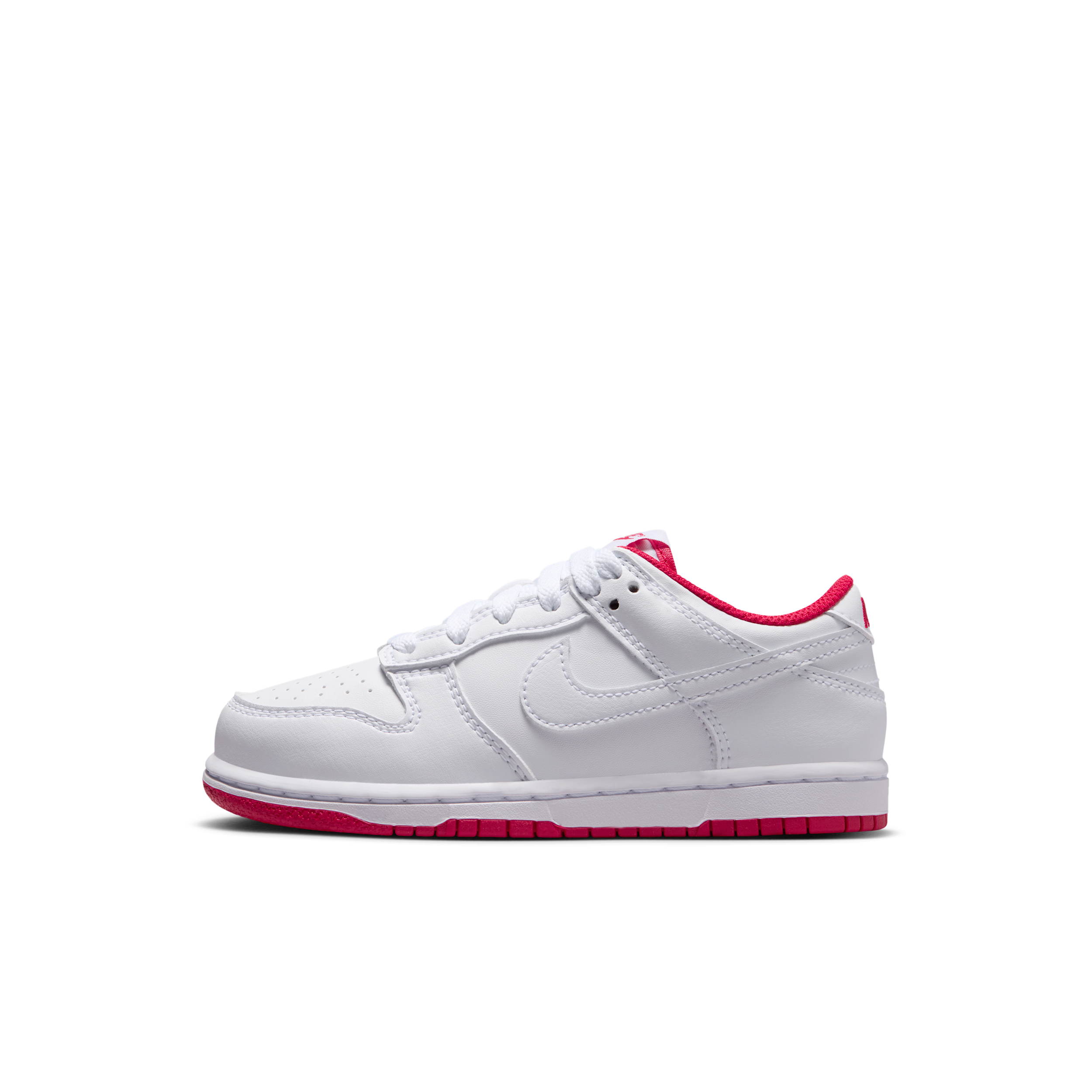 Nike Dunk Low Little Kids' Shoes in White | IU7765-101