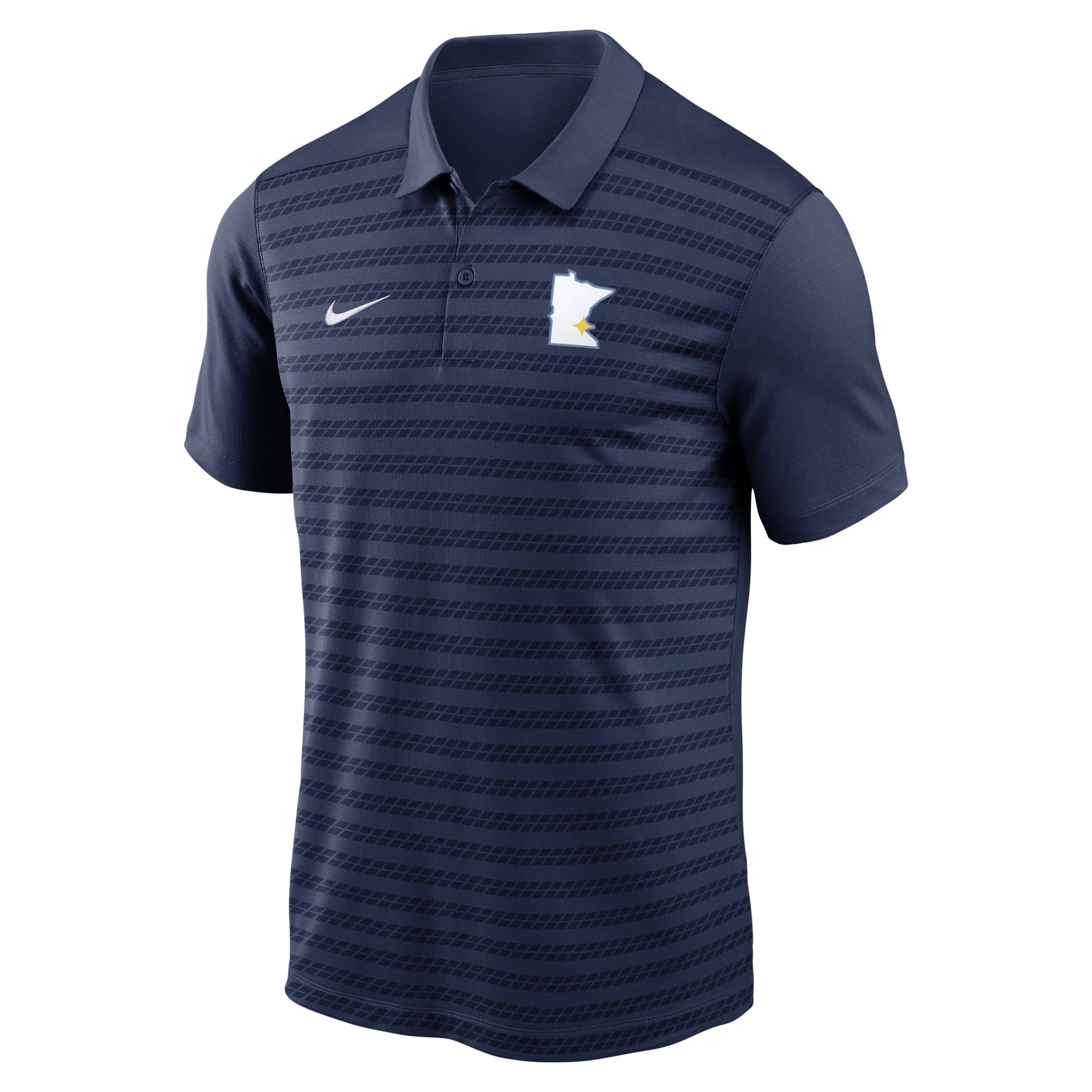 Nike Men's Navy Minnesota Twins Authentic Collection City Connect Victory Performance Polo Shirt In Blue