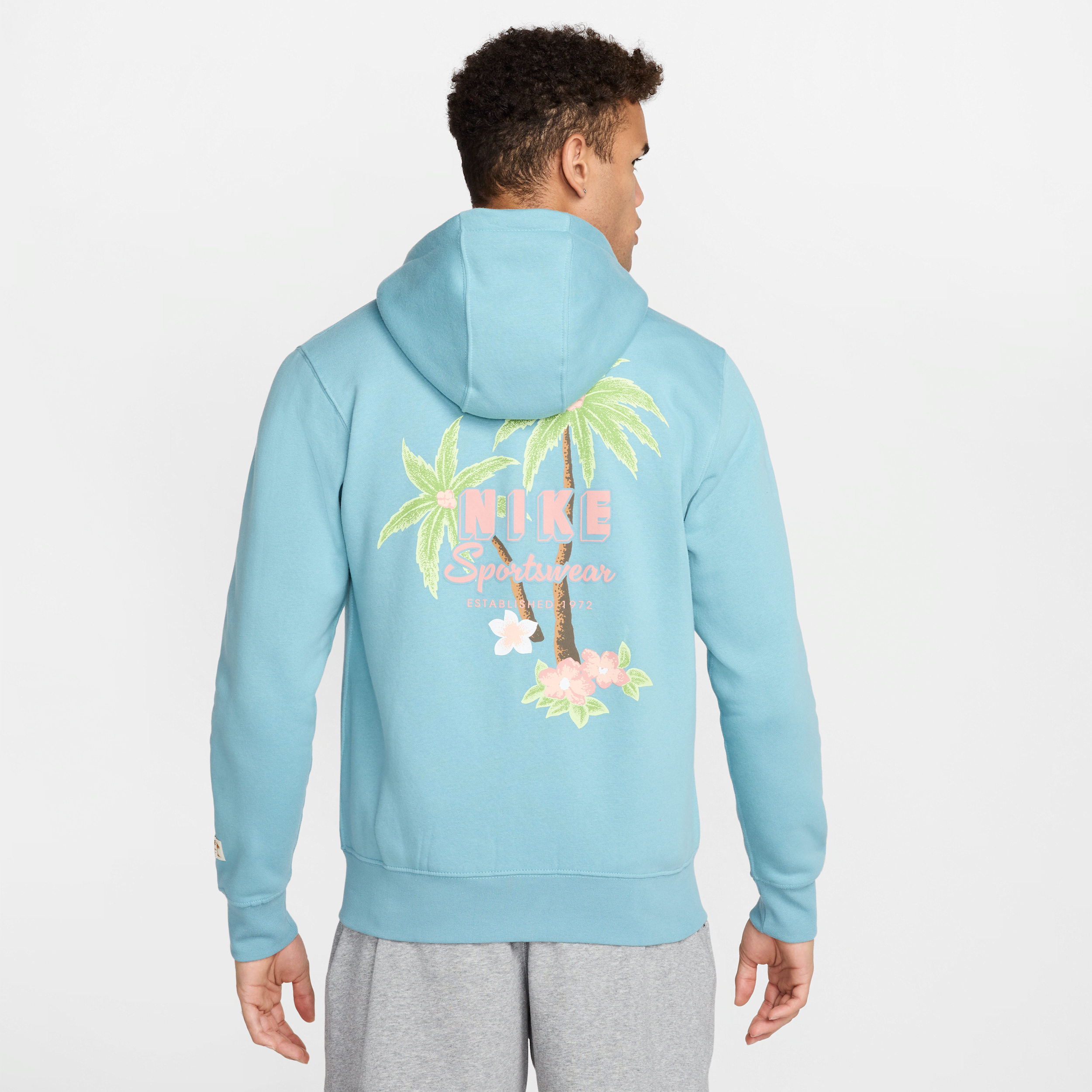 NIKE MEN'S CLUB FULL-ZIP FLEECE HOODIE 1015703313