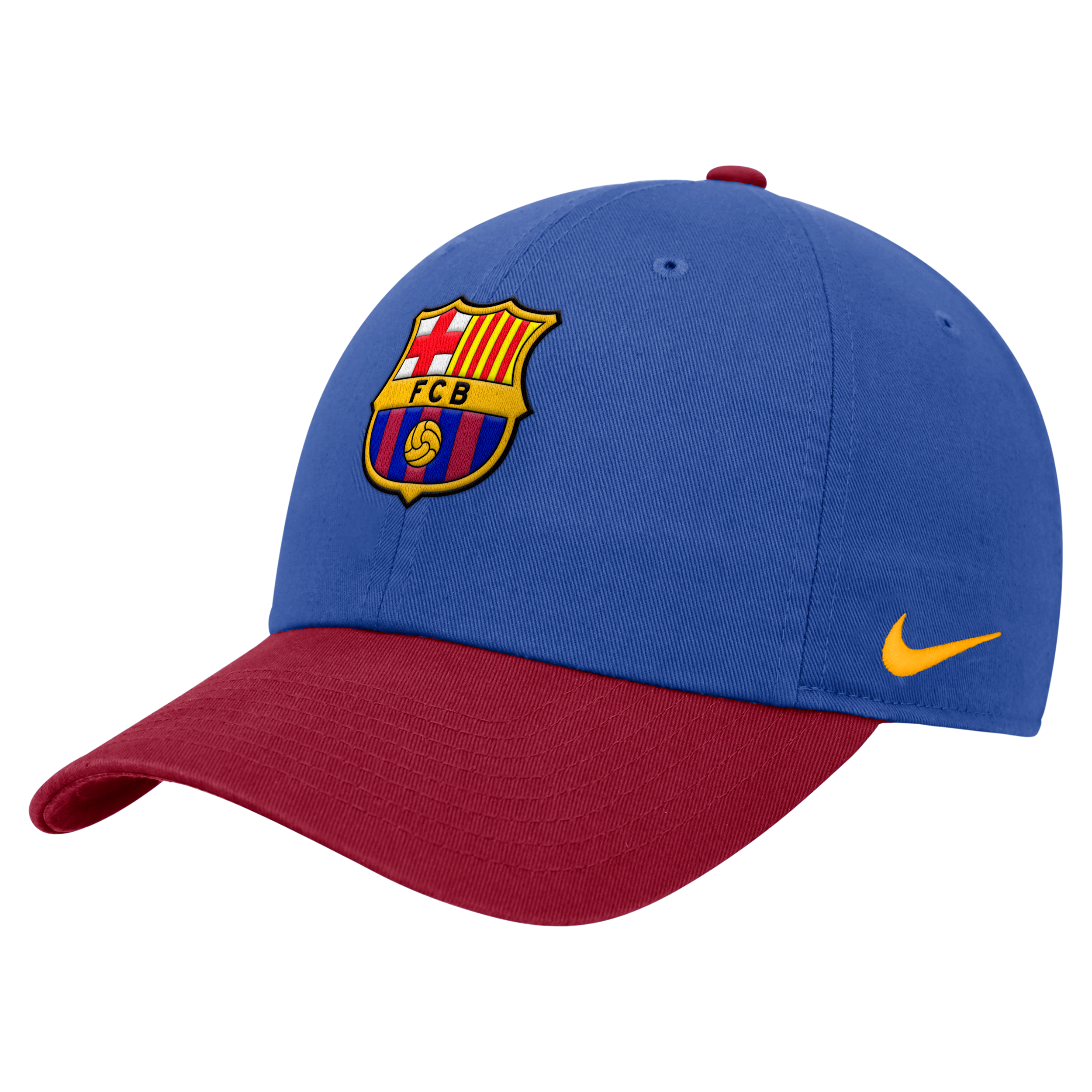 FC Barcelona Club Nike Men's Adjustable Cap in Blue | C16941C098FCBC-RYL