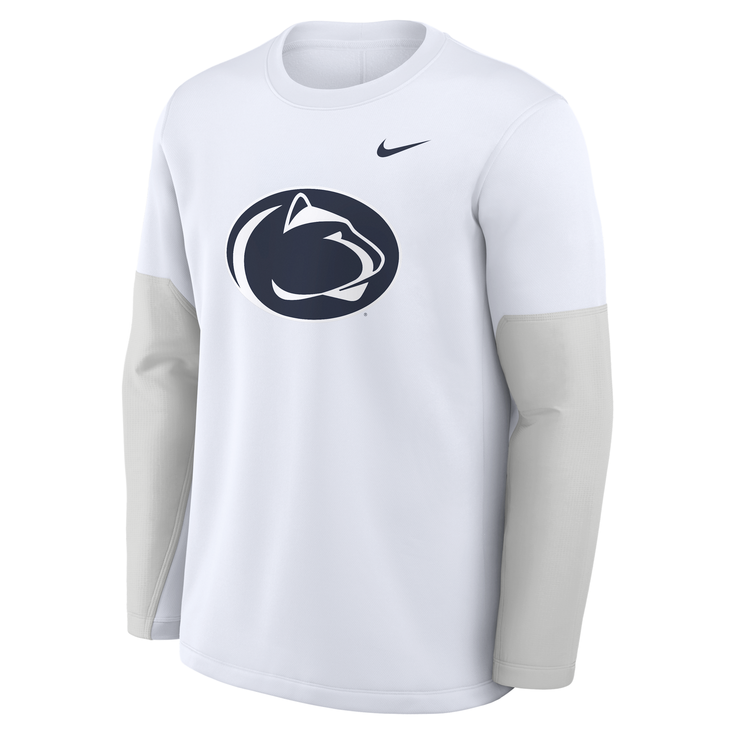 Nike White Penn State Nittany Lions 2025 Sideline Coach Performance Long Sleeve T-shirt In White