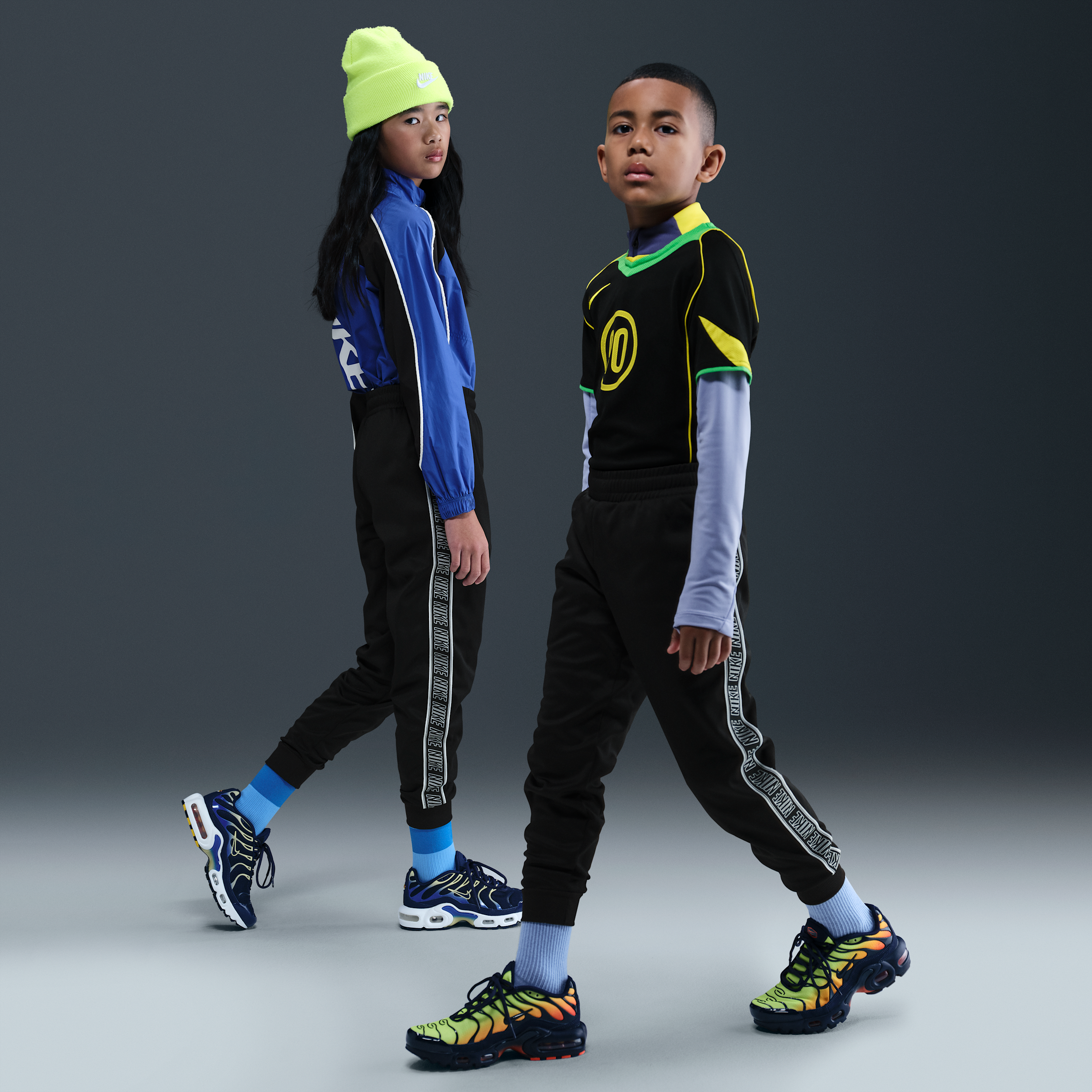 Nike Sportswear Club Big Kids' Dri-fit Jogger Pants In Multi