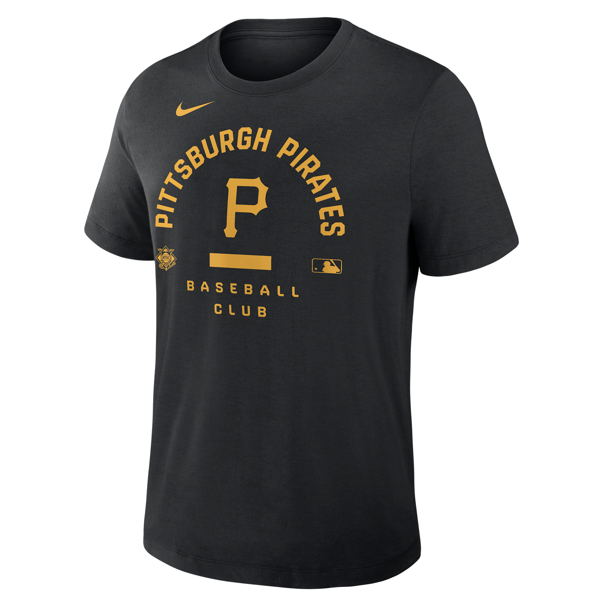 Pittsburgh Pirates Authentic Collection Early Work Nike Men's Dri-FIT MLB T-Shirt in Black | 034J00APTB-HXK