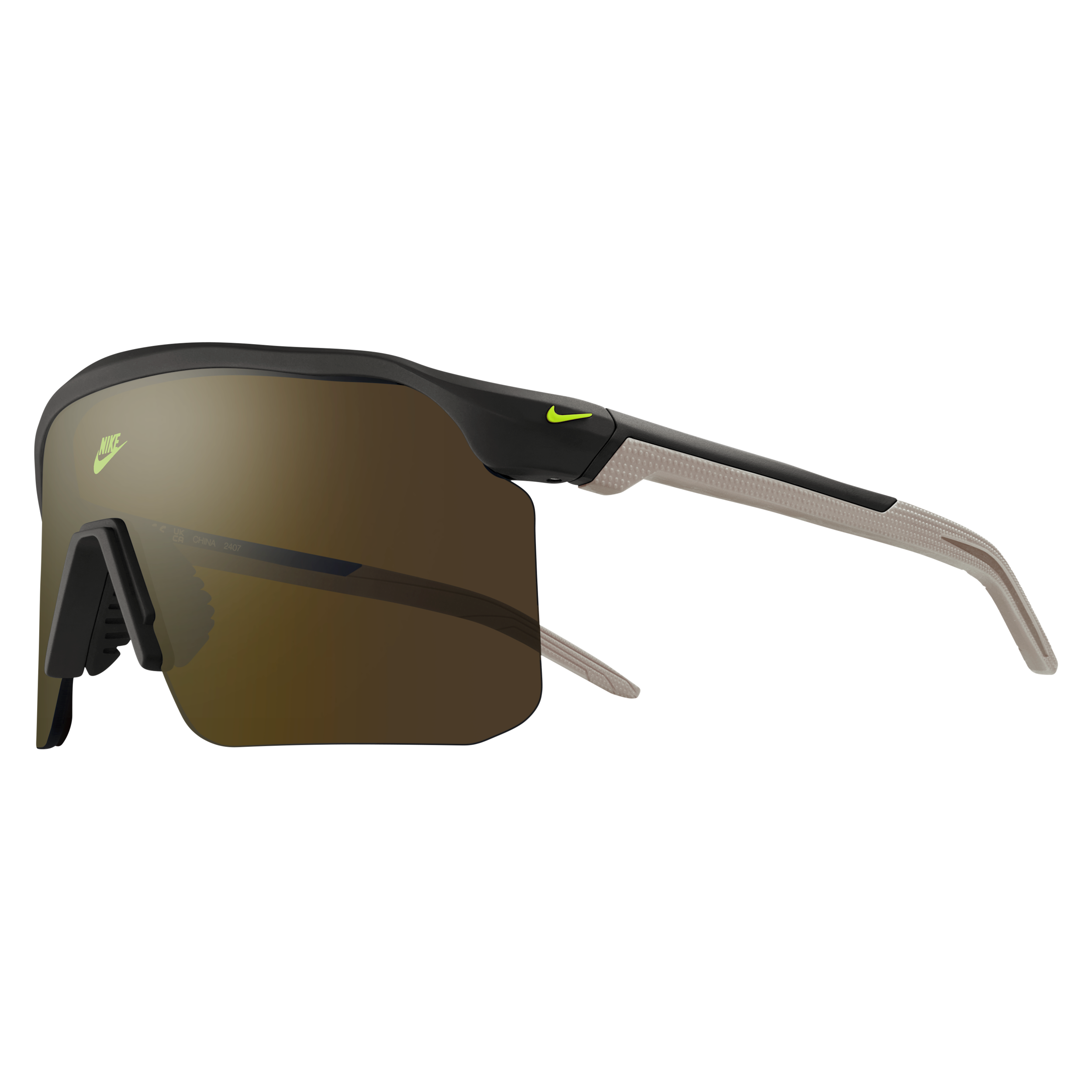Nike EXPEDITION SHIELD E N IU4700X 355 Men's Sunglasses Green Size 61