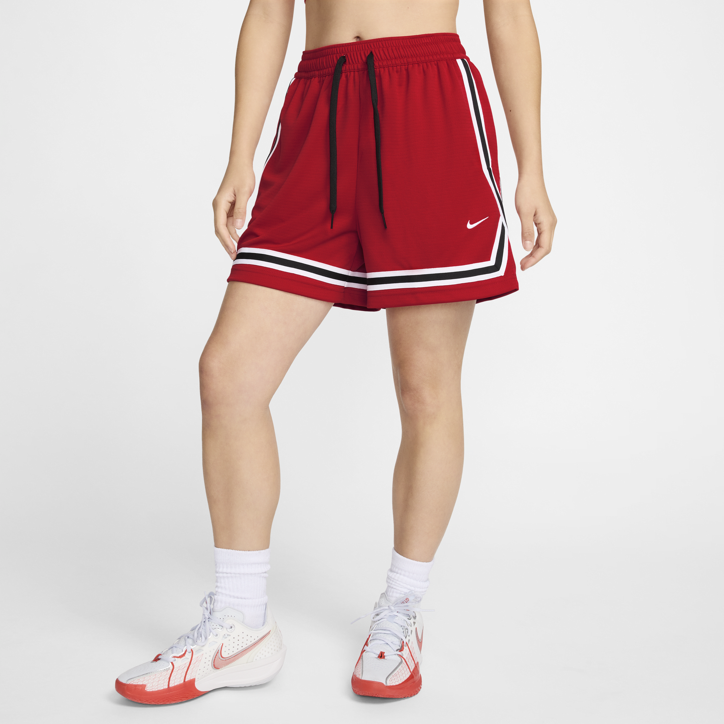 Nike Women's Crossover Dri-fit 5" Basketball Shorts In Red