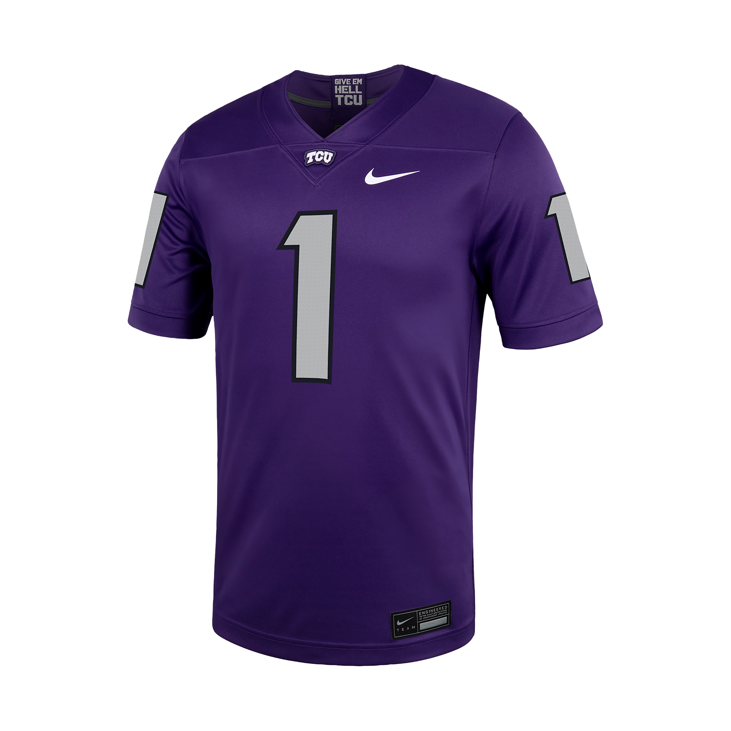 TCU Nike Men's College Football Replica Jersey in Purple | P3181152M-TCU