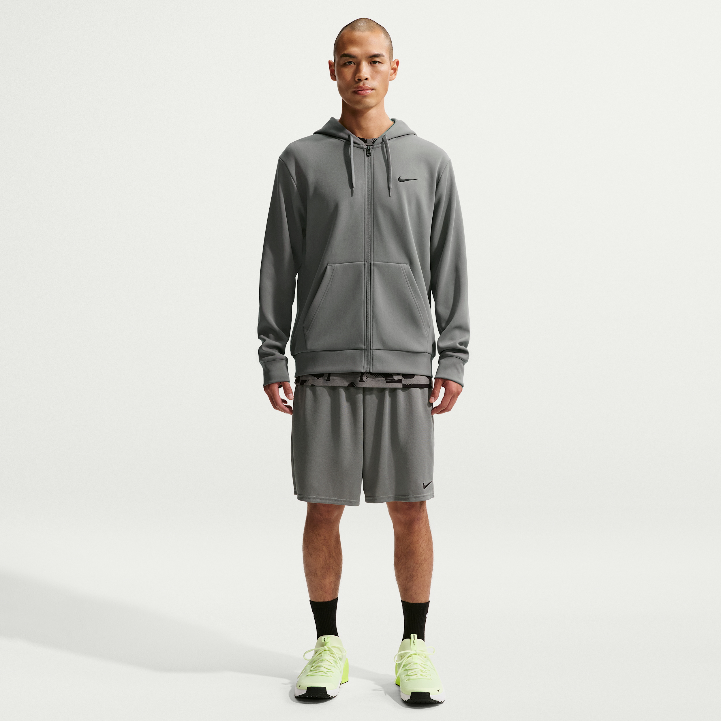 Nike Men's 9" Training Shorts in Grey | IF2182-084