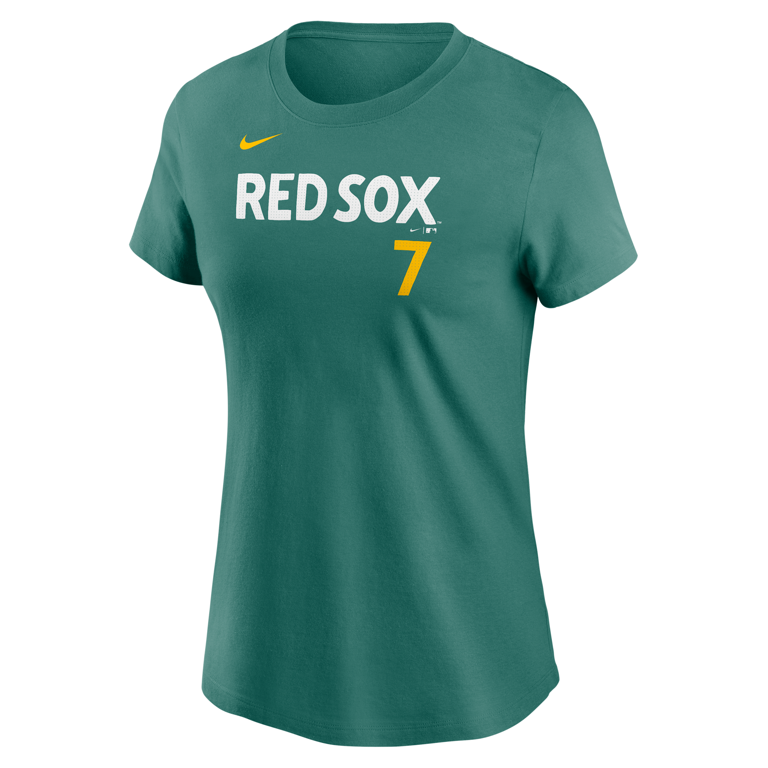 Nike Masataka Yoshida Boston Red Sox City Connect Fuse Women's Mlb T-shirt In Green