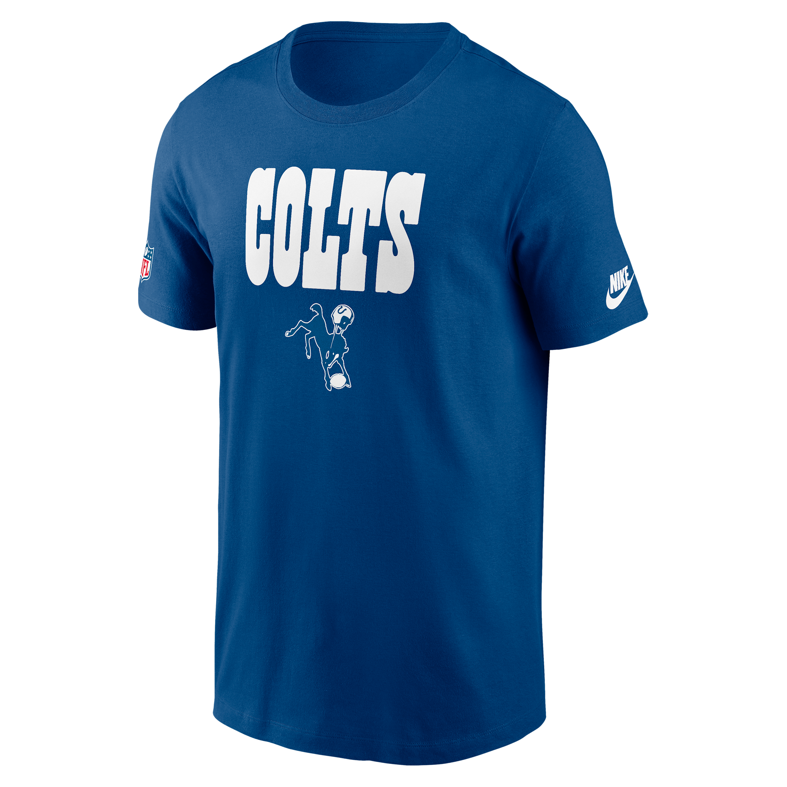 Nike Royal Indianapolis Colts Alt Pack Onside Conversion Performance T-shirt In Blue