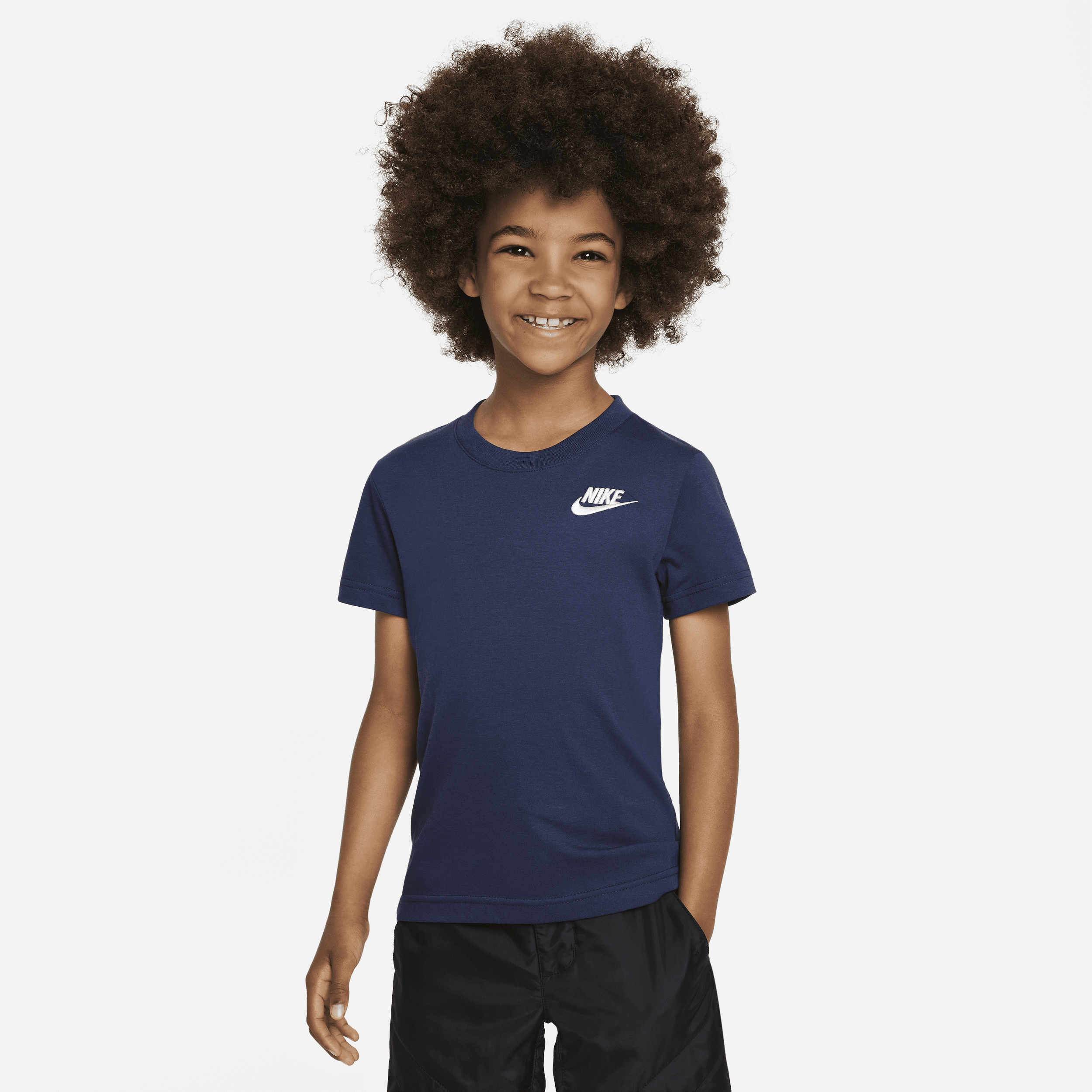 Nike Futura Tee - Little Kid In Midnight Navy