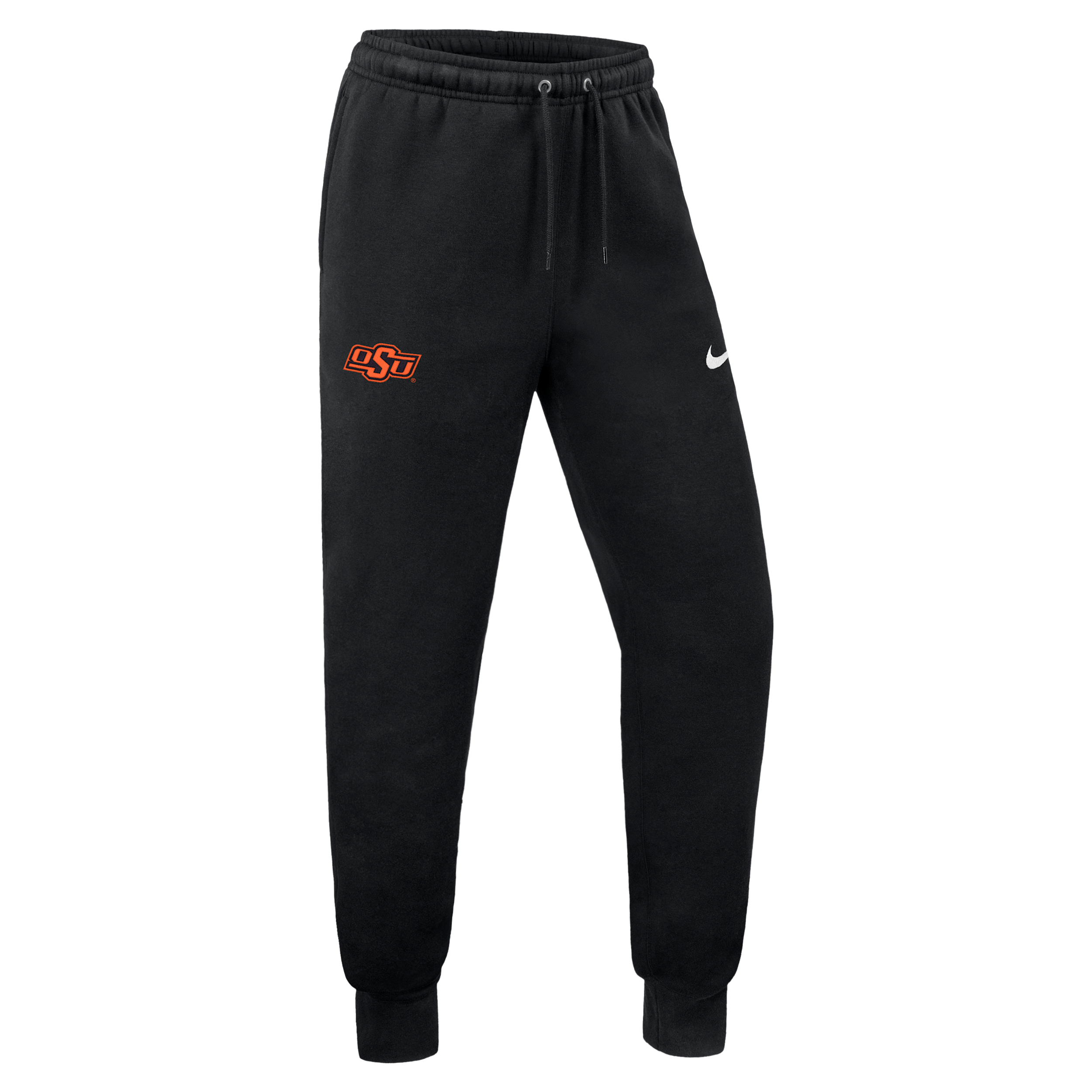 Nike Men's College Club (Oklahoma State) Fleece Jogger Pants in Black | IV8247-010