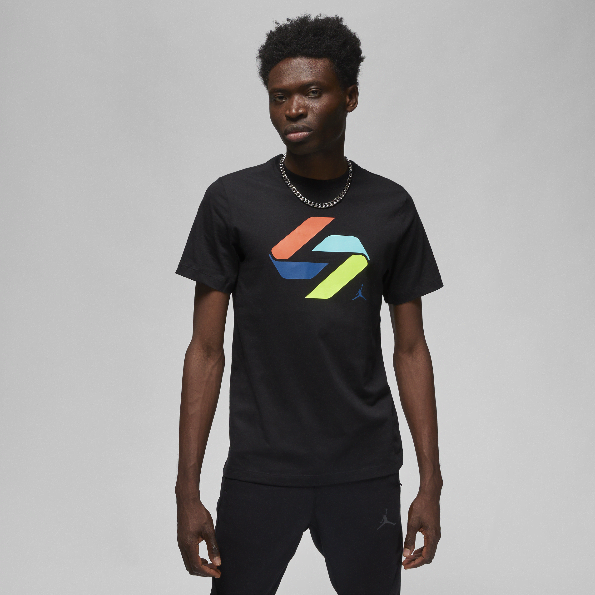 Jordan Nike Men's Luka T-shirt In Black