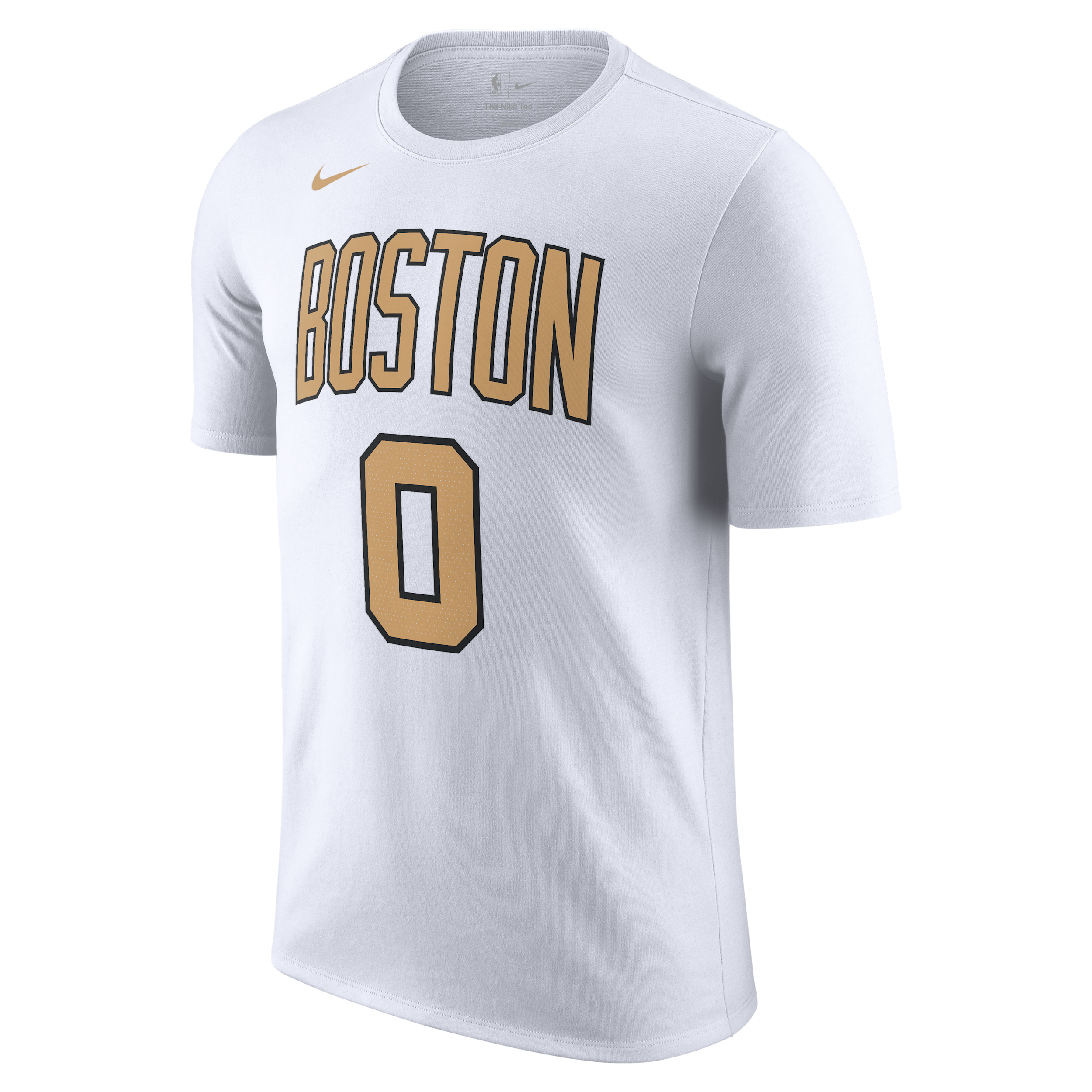 Nike Men's and Women's Jayson Tatum White Boston Celtics 2025/26 City Edition Name & Number T-Shirt - White