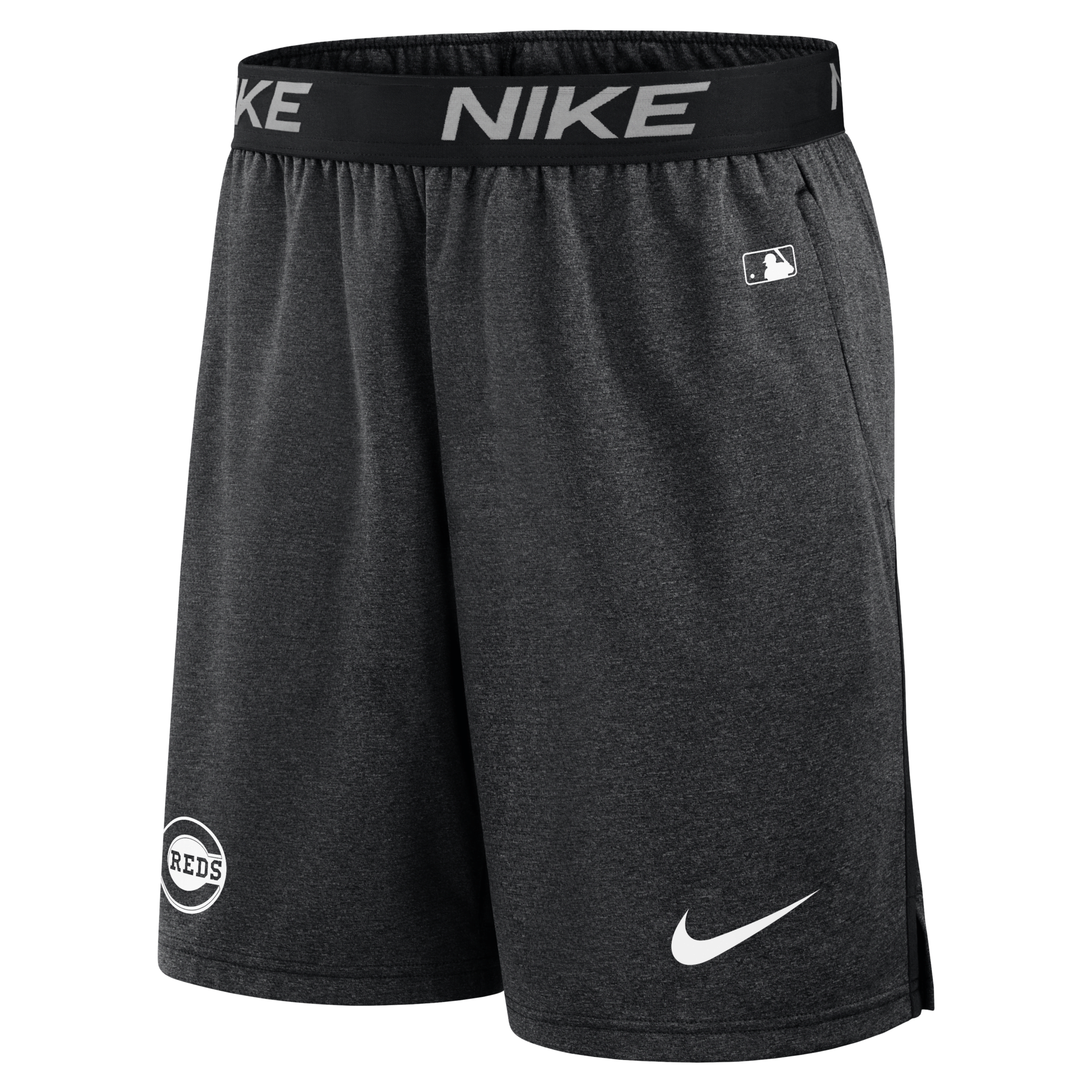 Nike Men's Black Detroit Tigers Authentic Collection Practice Performance Shorts In Black