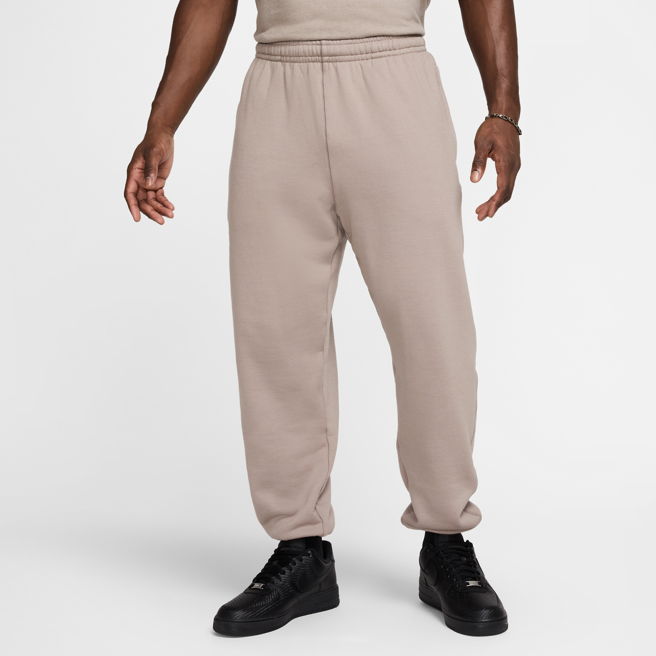 Nike Unisex Wool Classics Fleece Pants In Grey