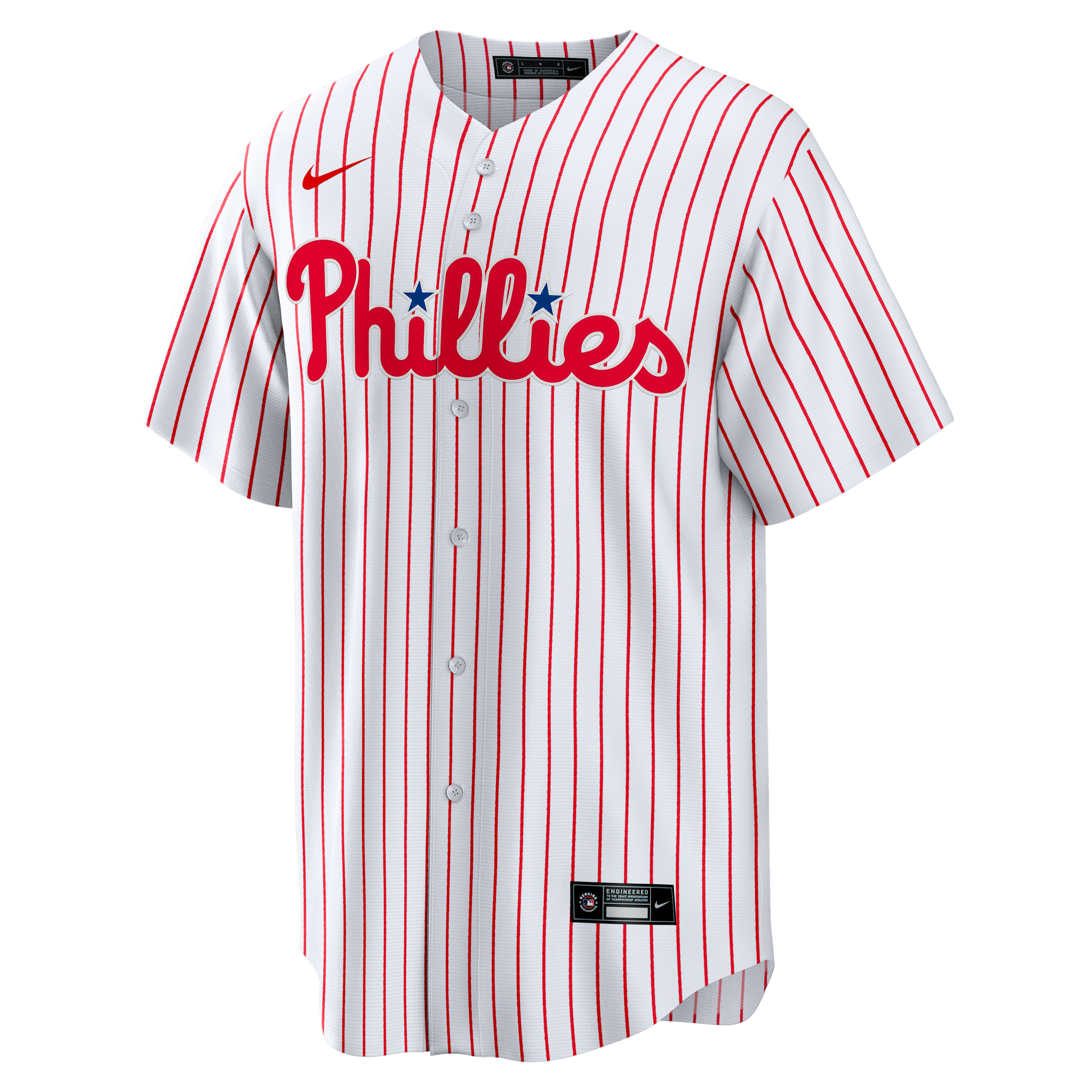 Bryson Stott Philadelphia Phillies Nike Men's MLB Replica Jersey in White | T770PPSHPP7-1Z3