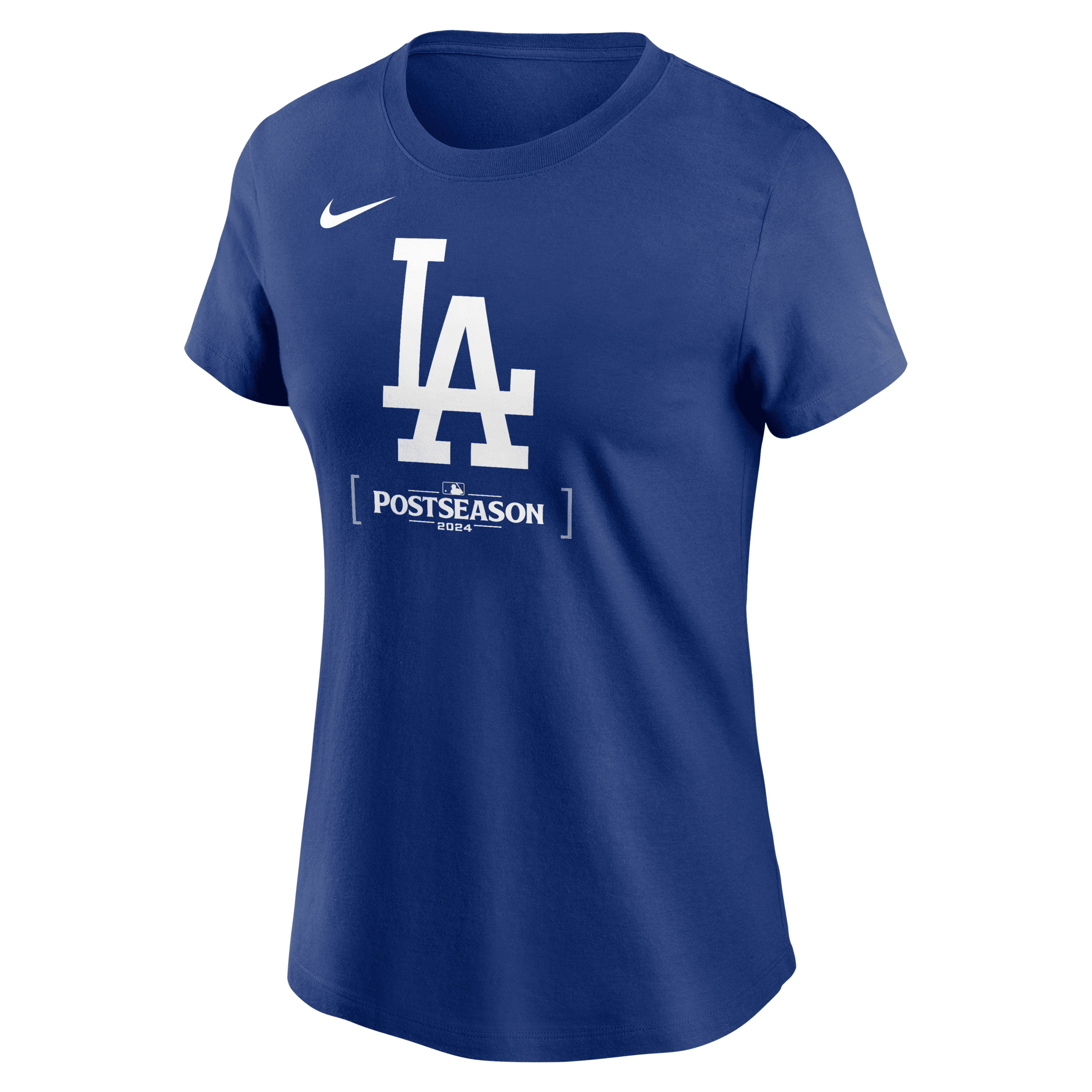 Nike Los Angeles Dodgers 2024 Postseason Authentic Collection  Women's Mlb T-shirt In Blue