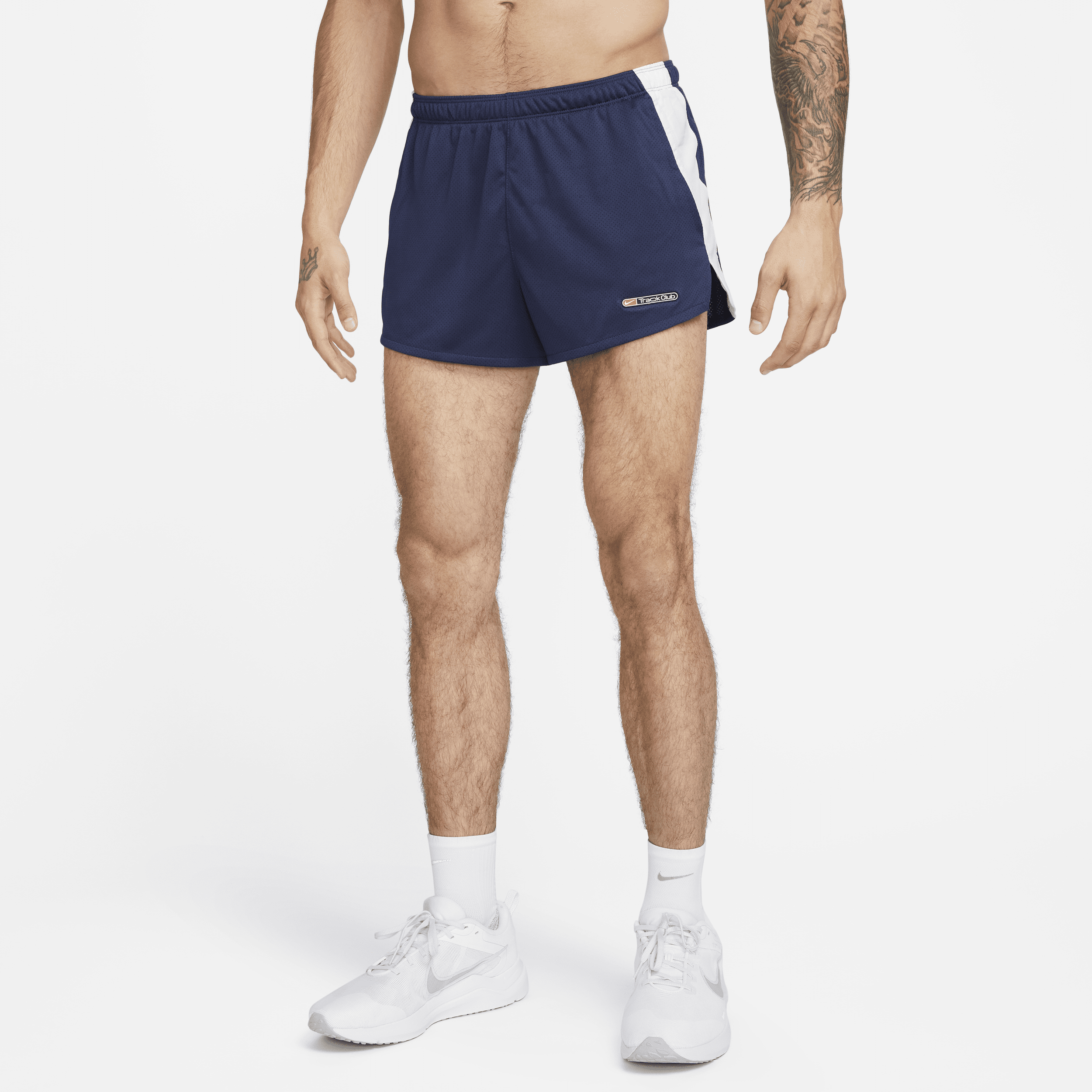 Nike Men's Track Club Dri-fit 3" Brief-lined Running Shorts In Blue