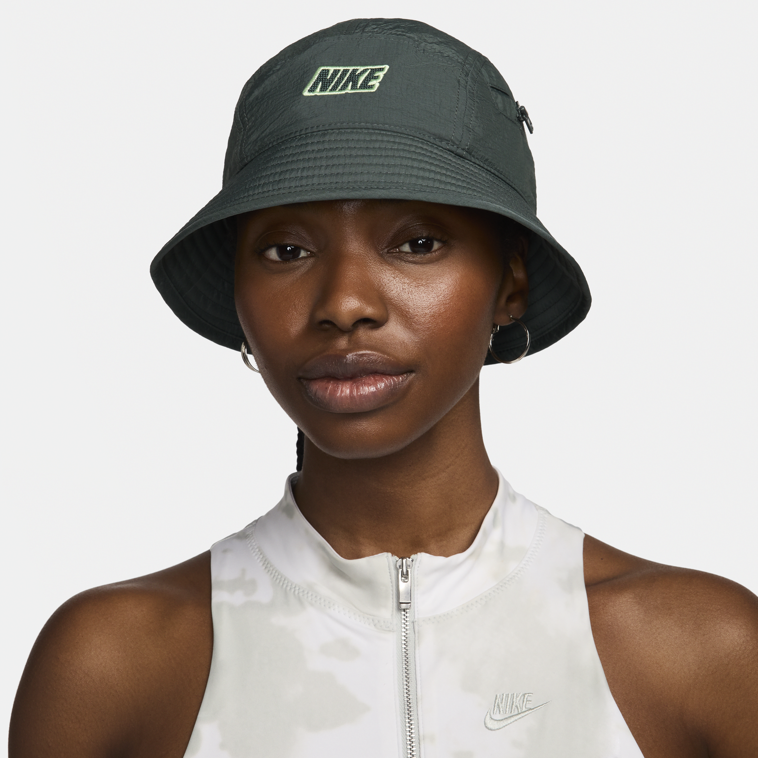 Nike Unisex Apex Bucket Hat In Green