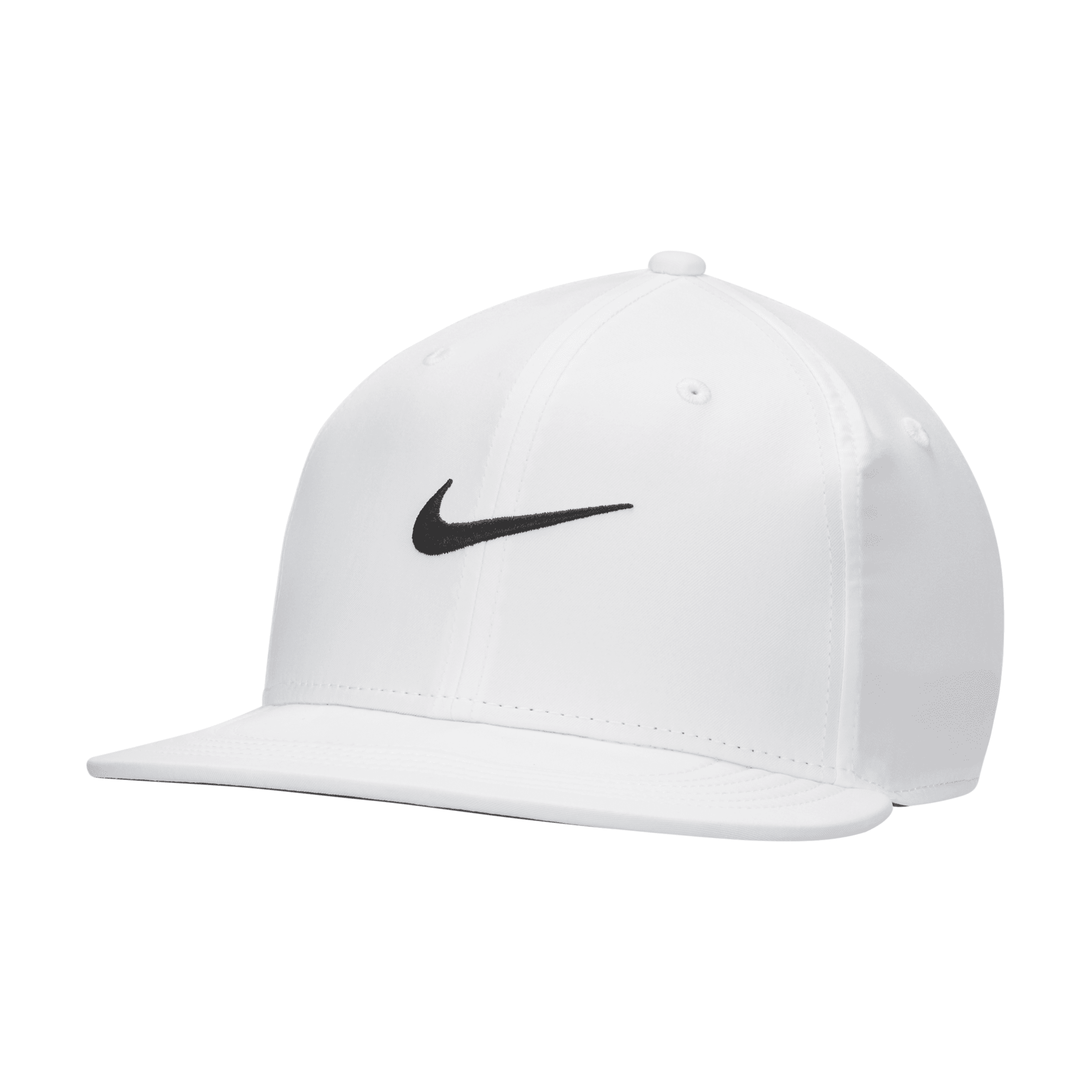 Nike Unisex Pro Structured Round Bill Cap In White