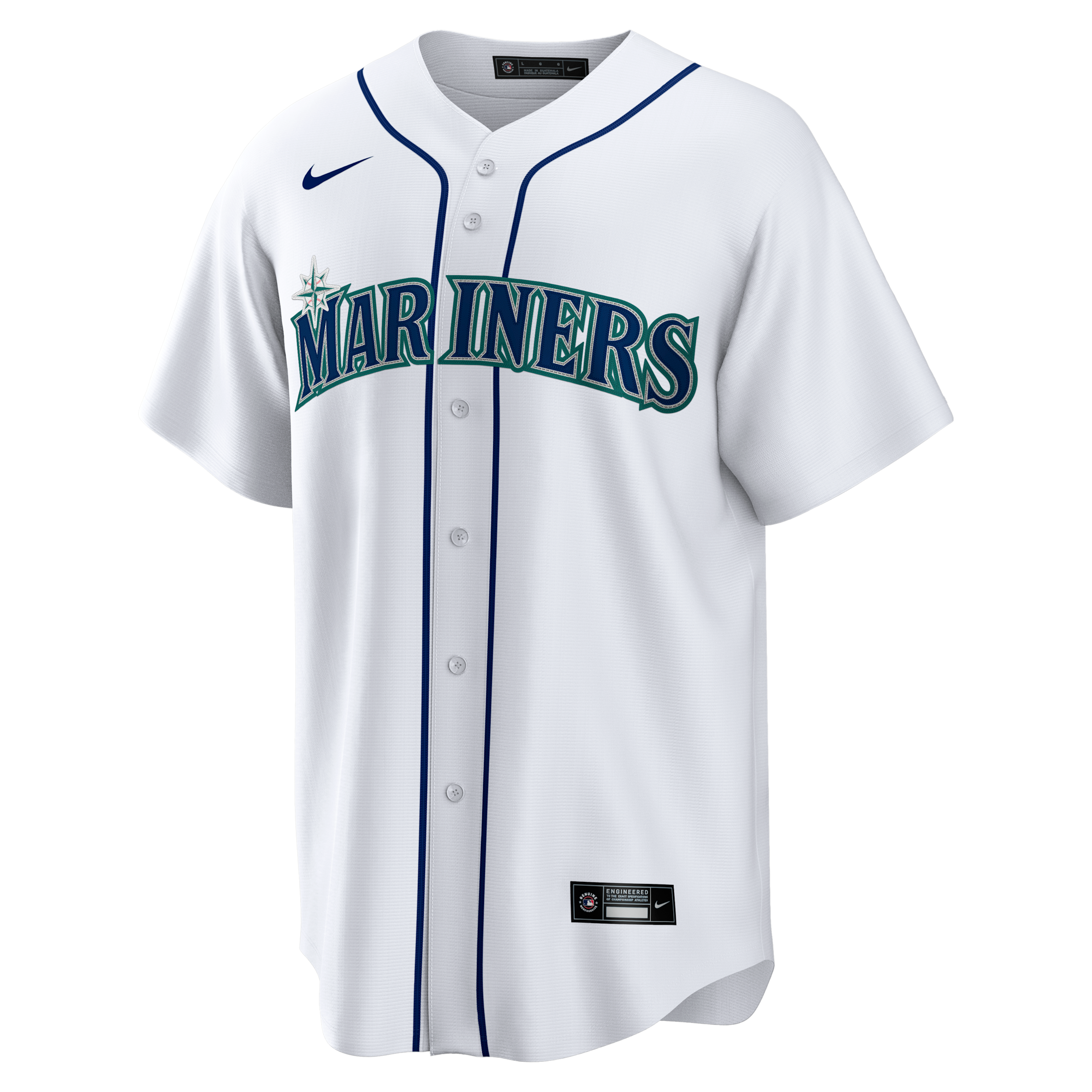 Josh Naylor Seattle Mariners Nike Men's MLB Replica Jersey in White | T770MVWHMV7-941
