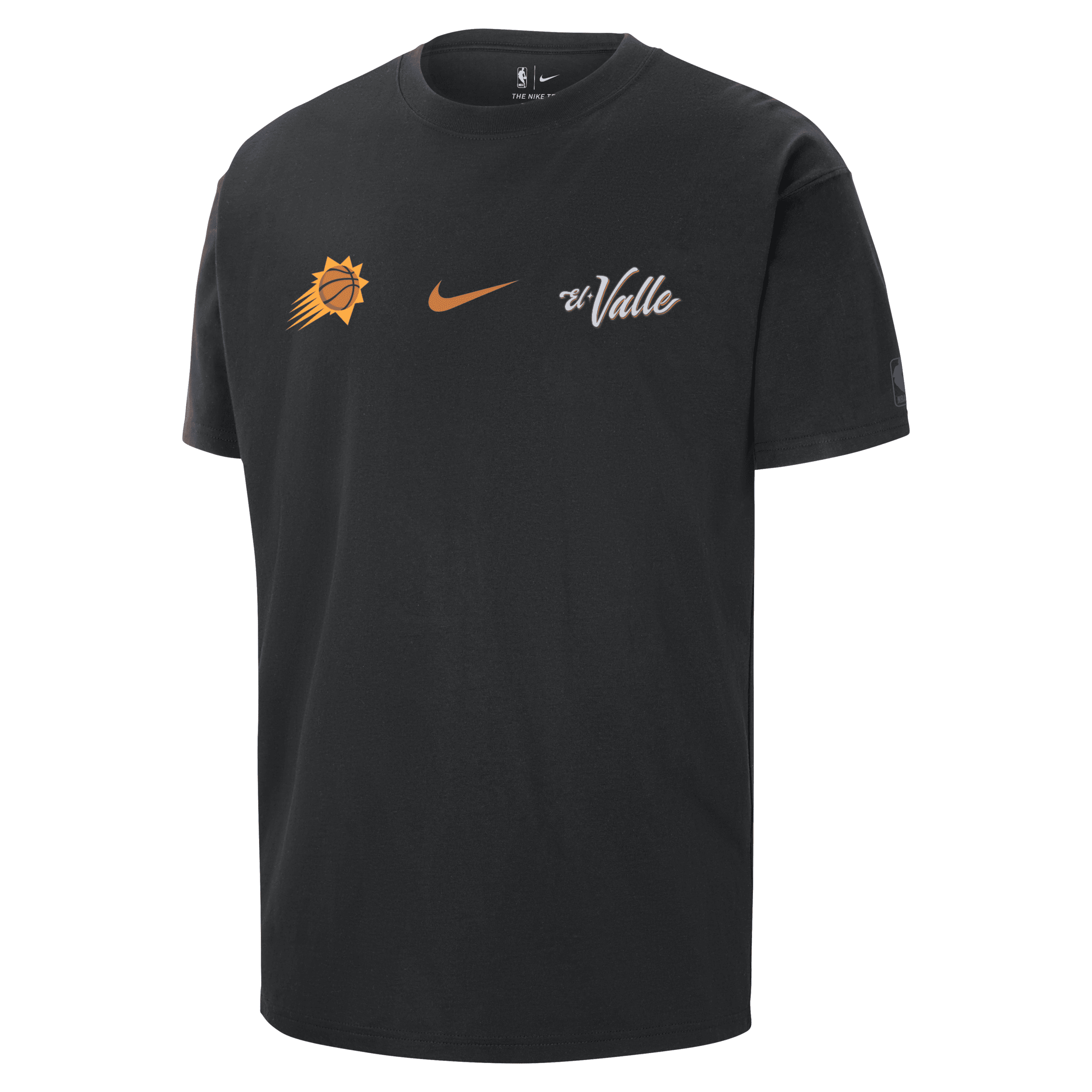 Shop Nike Phoenix Suns 2023/24 City Edition  Men's Nba Courtside Max90 T-shirt In Black