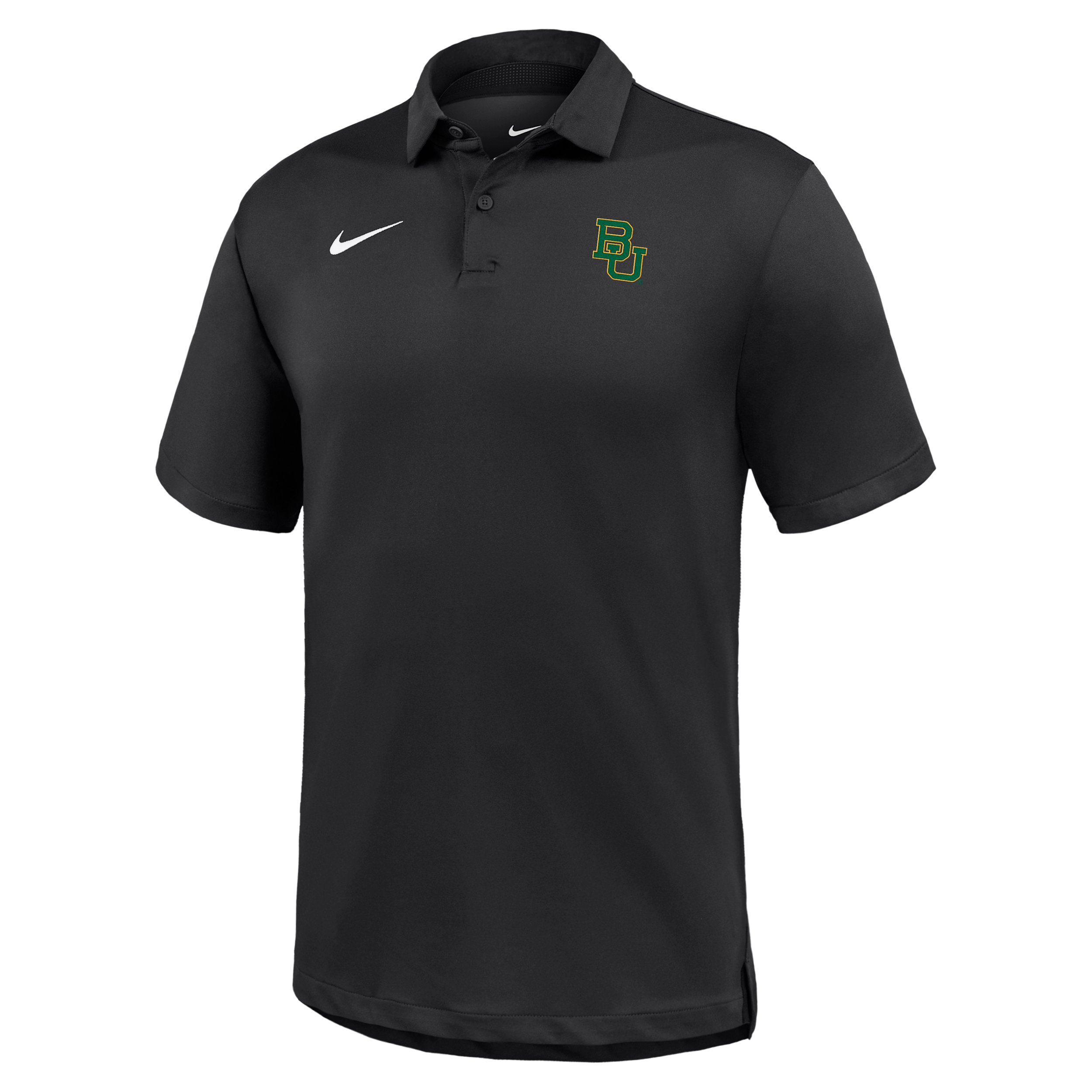Baylor Tour Nike Men's Dri-FIT College Polo in Black | IV9645-010