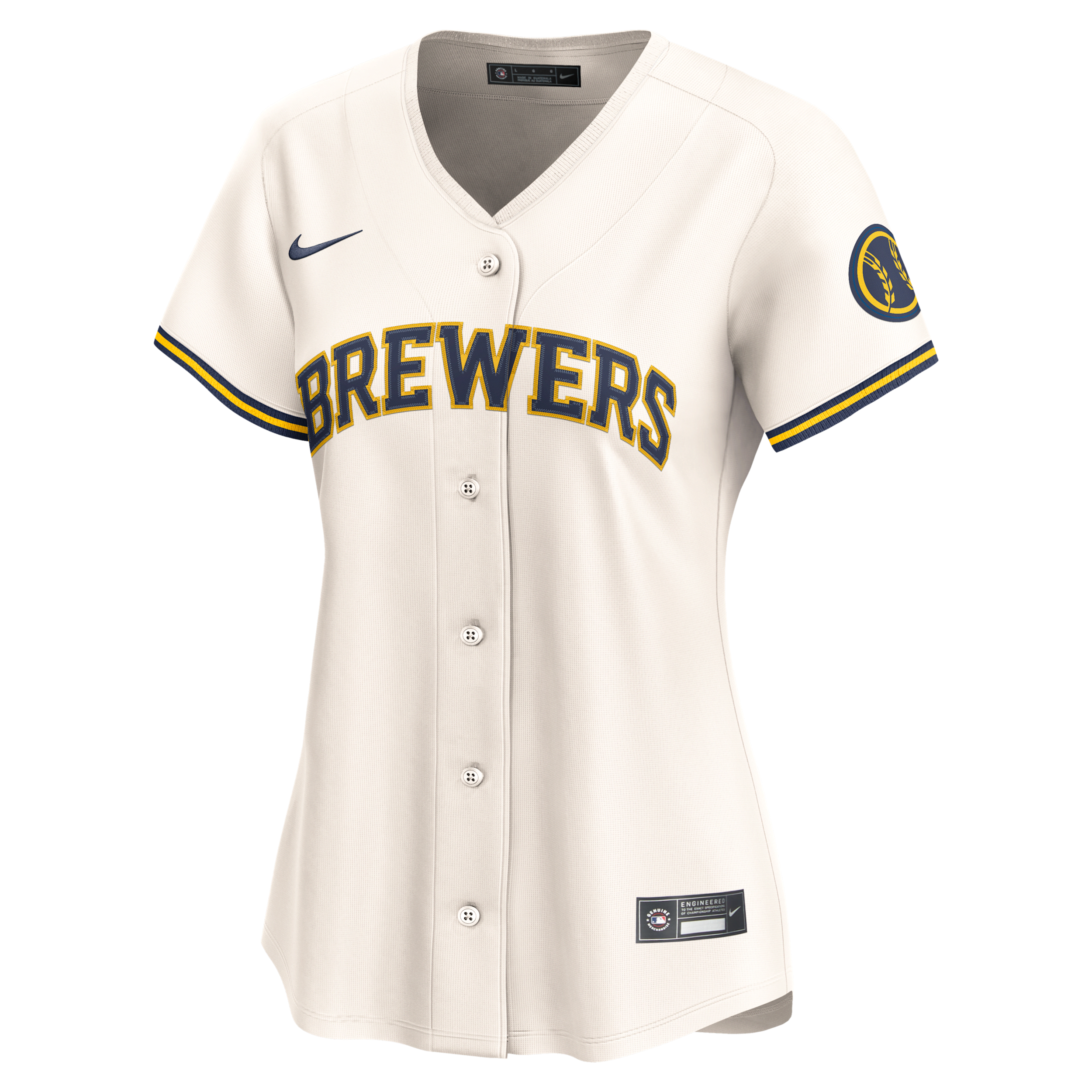 Nike Christian Yelich Milwaukee Brewers  Women's Dri-fit Adv Mlb Limited Jersey In Brown