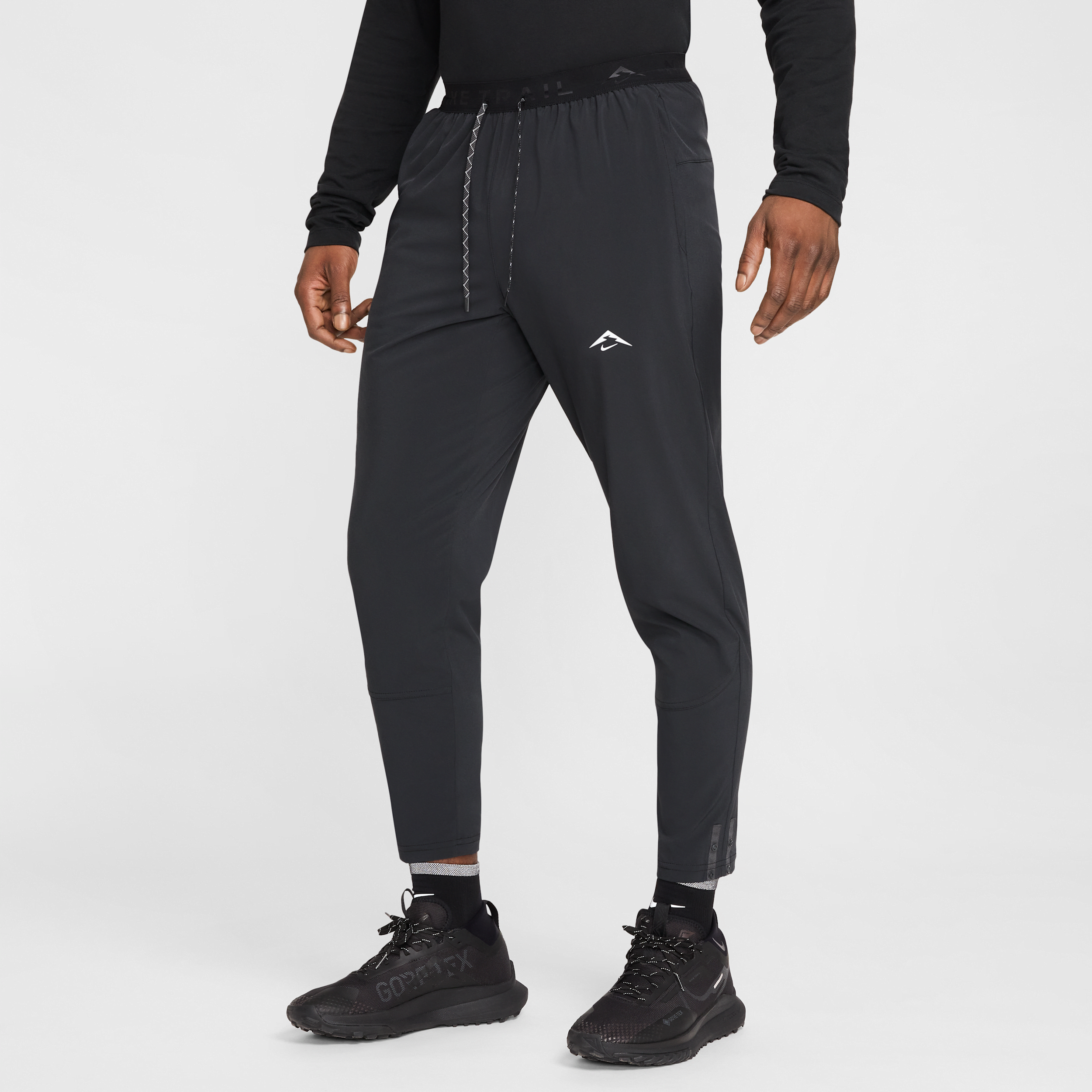 Nike Men's Dawn Range Dri-fit Running Pants In Black